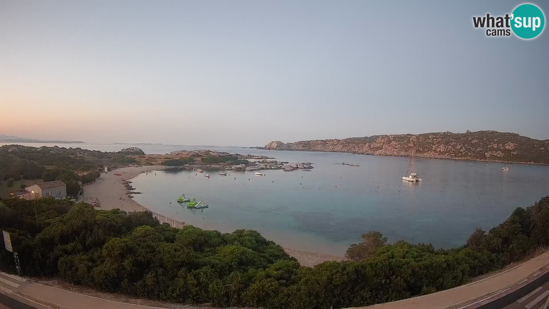 Webcam Rena di Levante – Live View from Capo Testa