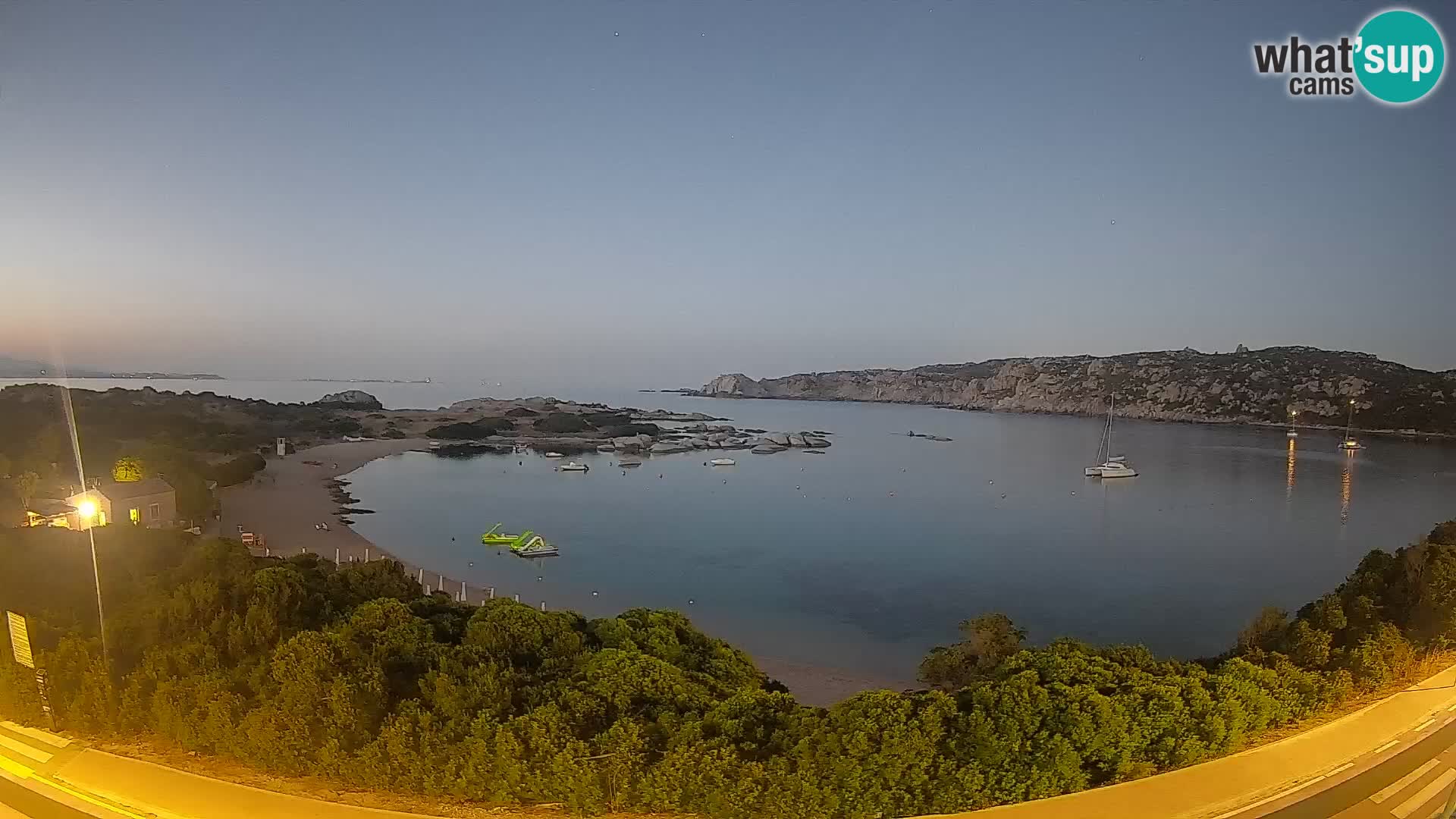 Webcam Rena di Levante – Live View from Capo Testa