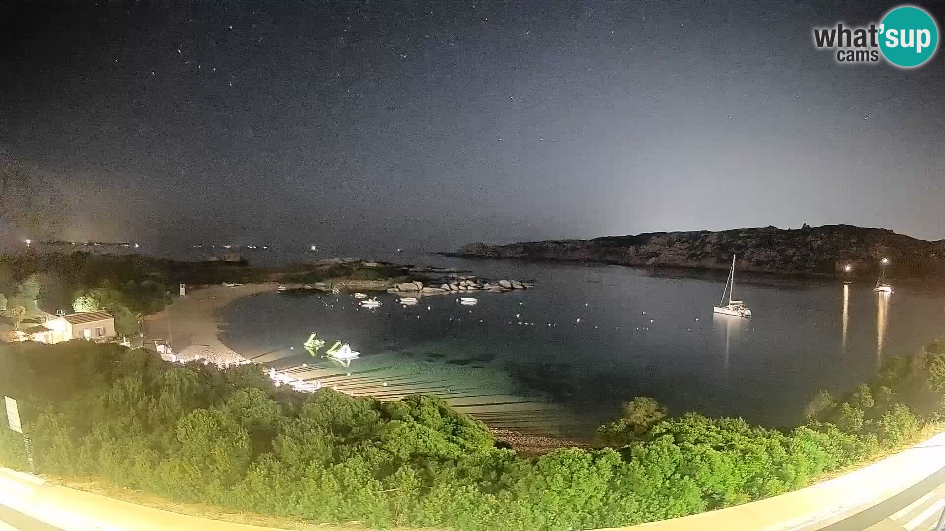 Webcam Rena di Levante – Live View from Capo Testa