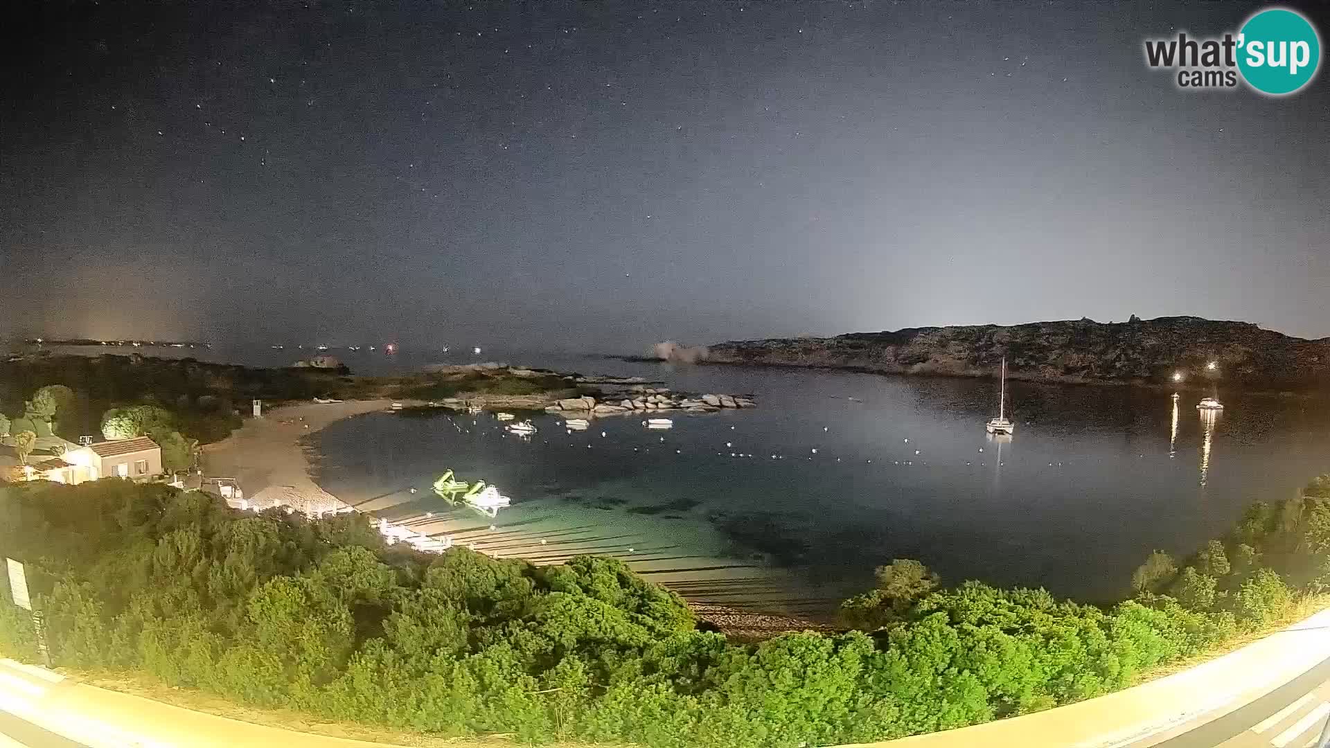 Webcam Rena di Levante – Live View from Capo Testa