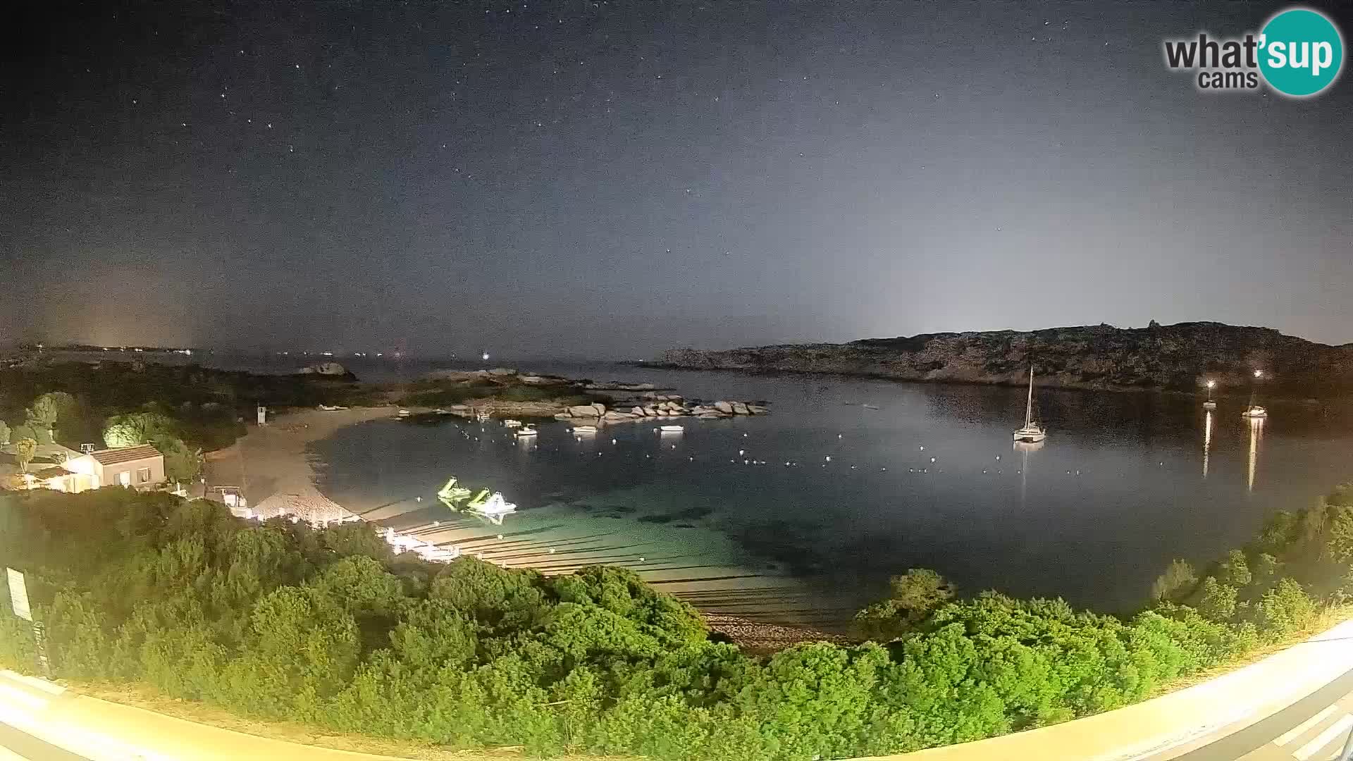 Webcam Rena di Levante – Live View from Capo Testa