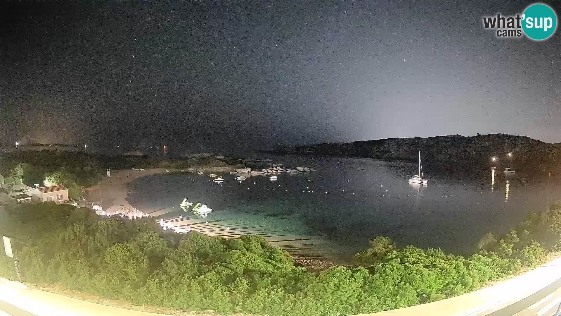 Webcam Rena di Levante – Live View from Capo Testa