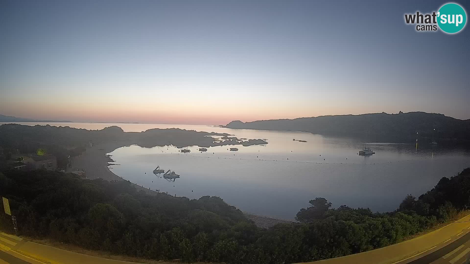 Webcam Rena di Levante – Live View from Capo Testa