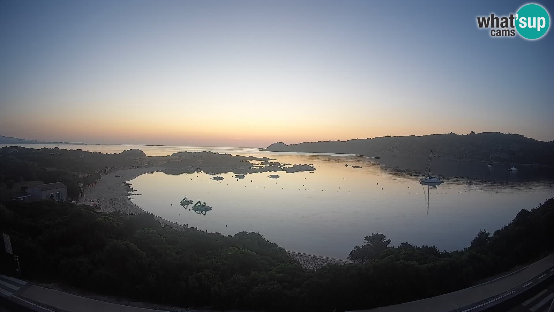 Webcam Rena di Levante – Live View from Capo Testa