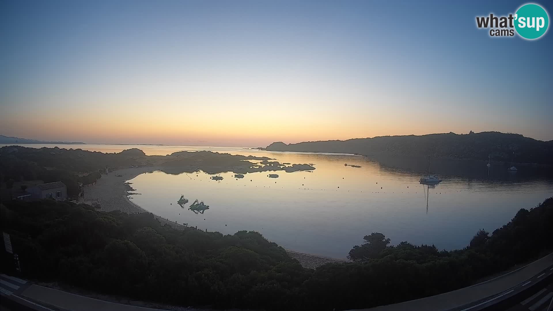 Webcam Rena di Levante – Live View from Capo Testa