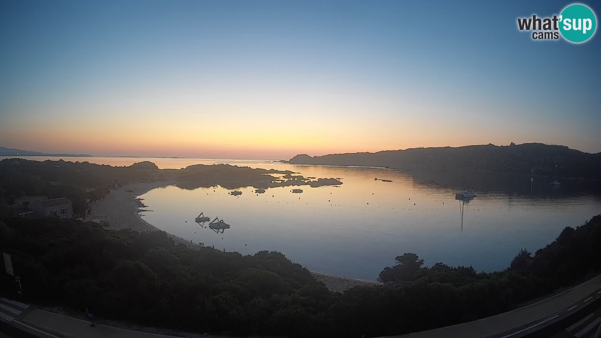 Webcam Rena di Levante – Live View from Capo Testa