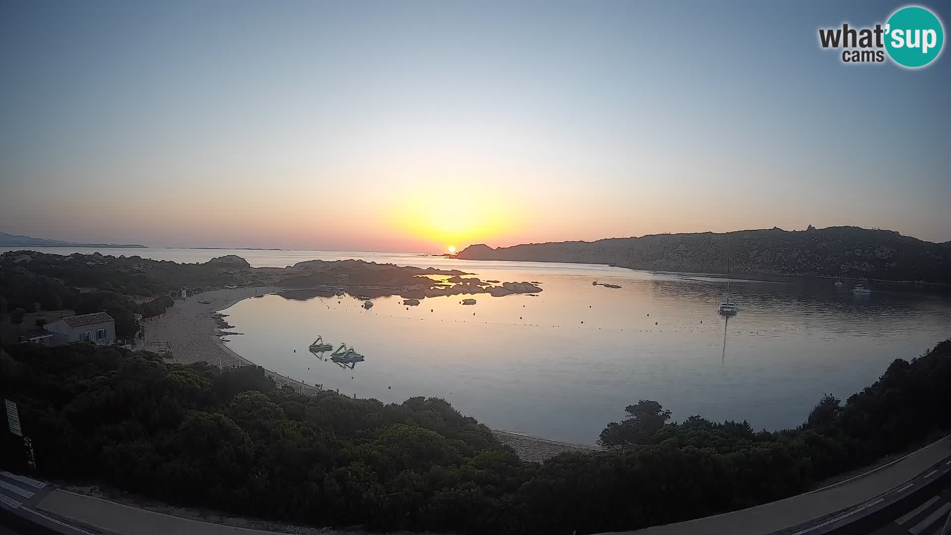 Webcam Rena di Levante – Live View from Capo Testa