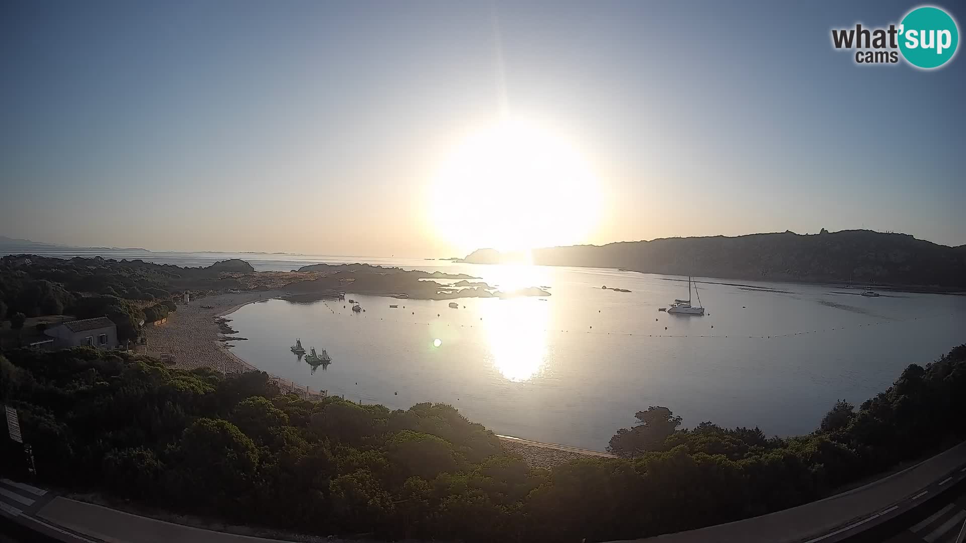 Webcam Rena di Levante – Live View from Capo Testa