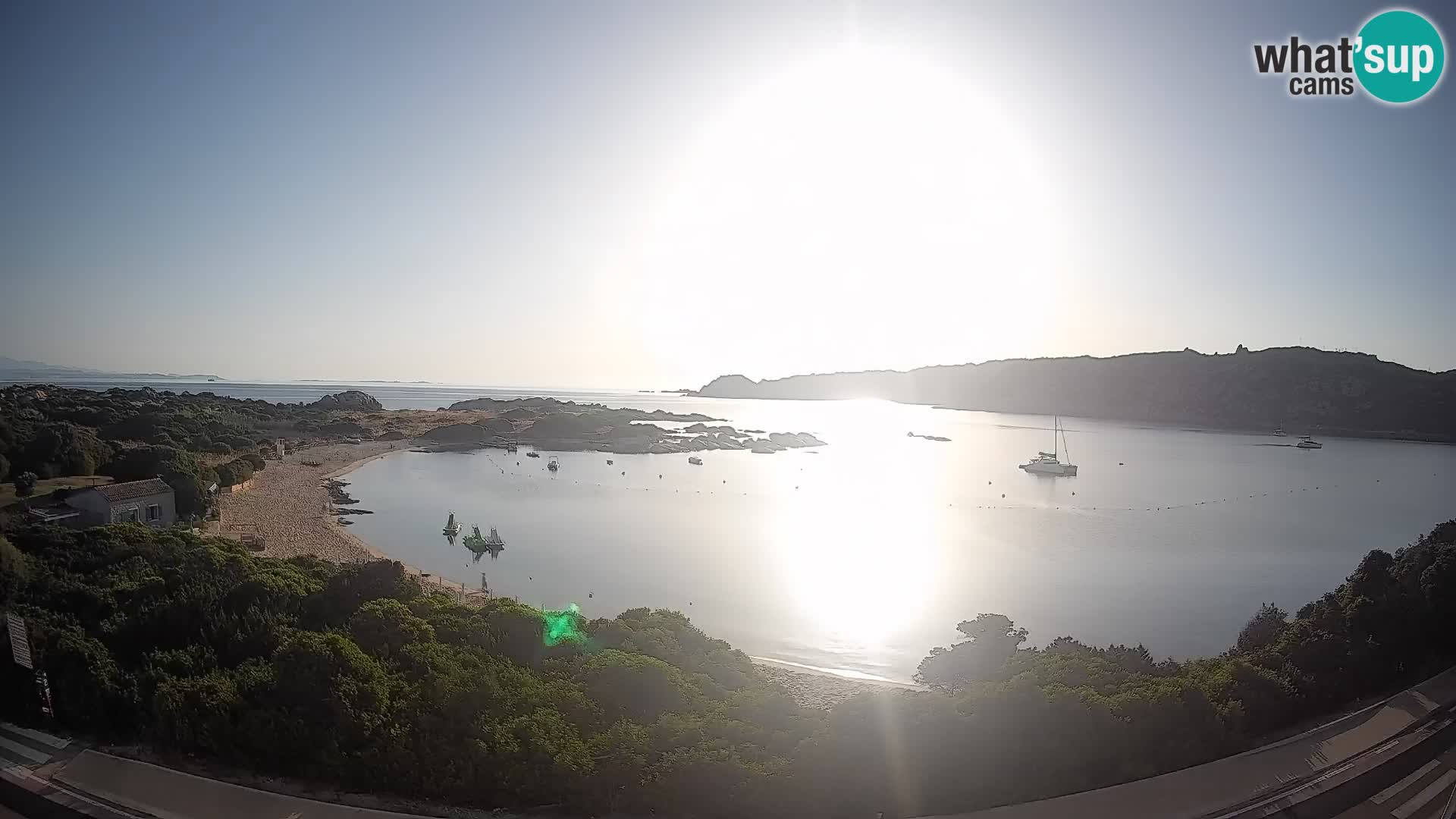 Webcam Rena di Levante – Vista live da Capo Testa