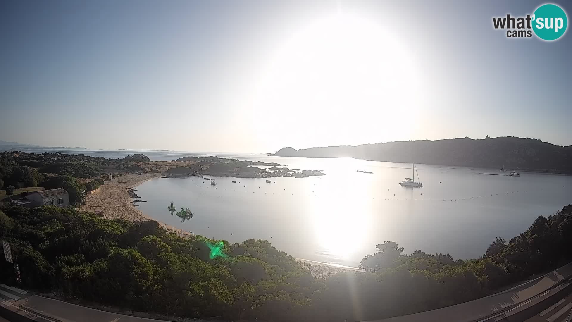Webcam Rena di Levante – Live View from Capo Testa