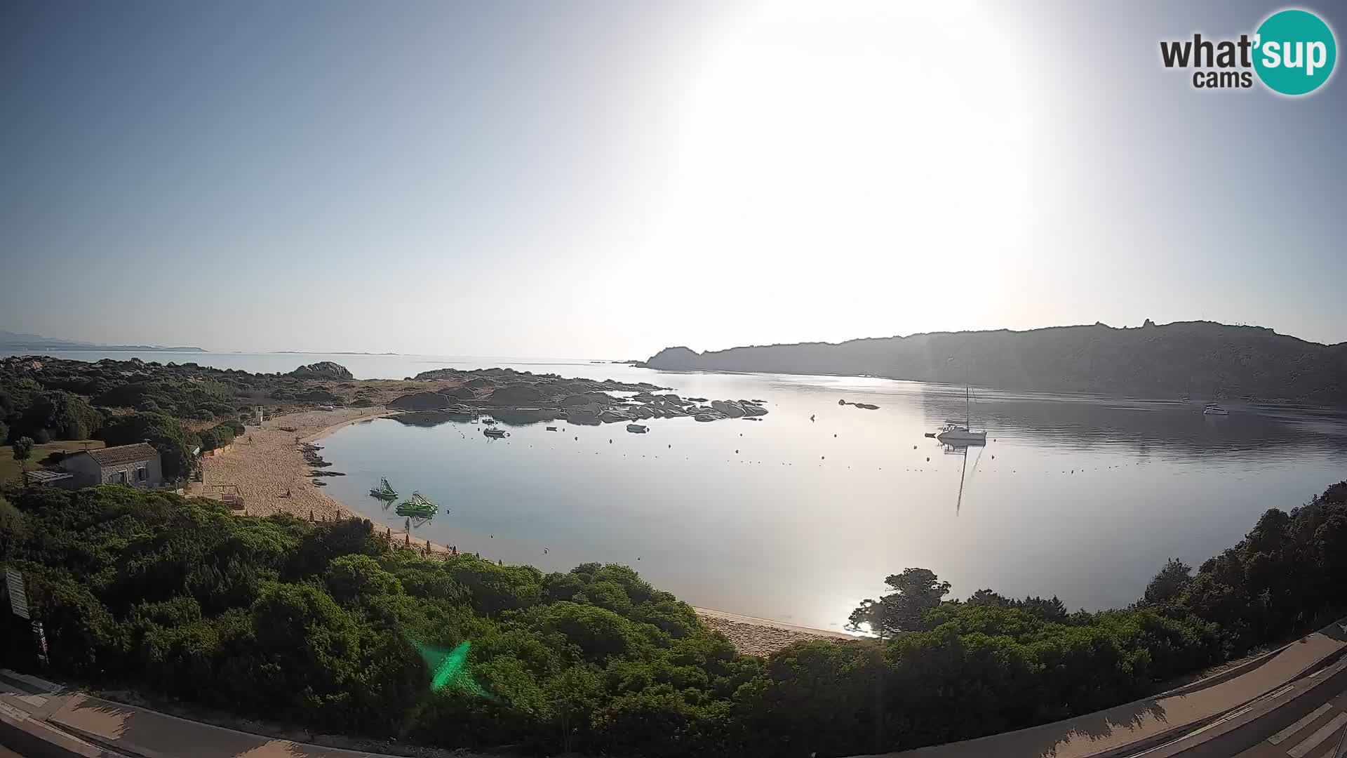 Webcam Rena di Levante – Live View from Capo Testa