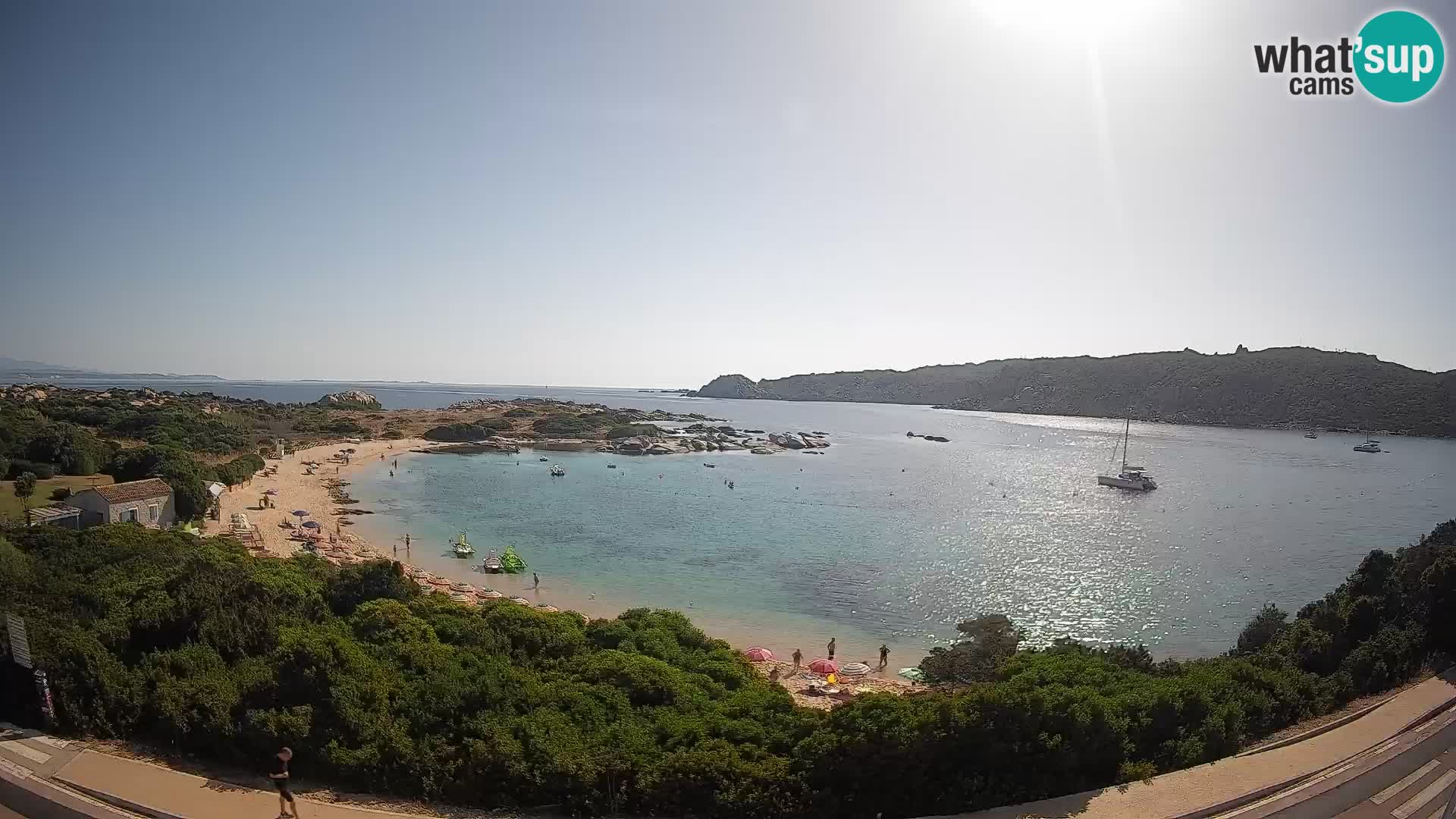 Webcam Rena di Levante – Vista en directo desde Capo Testa