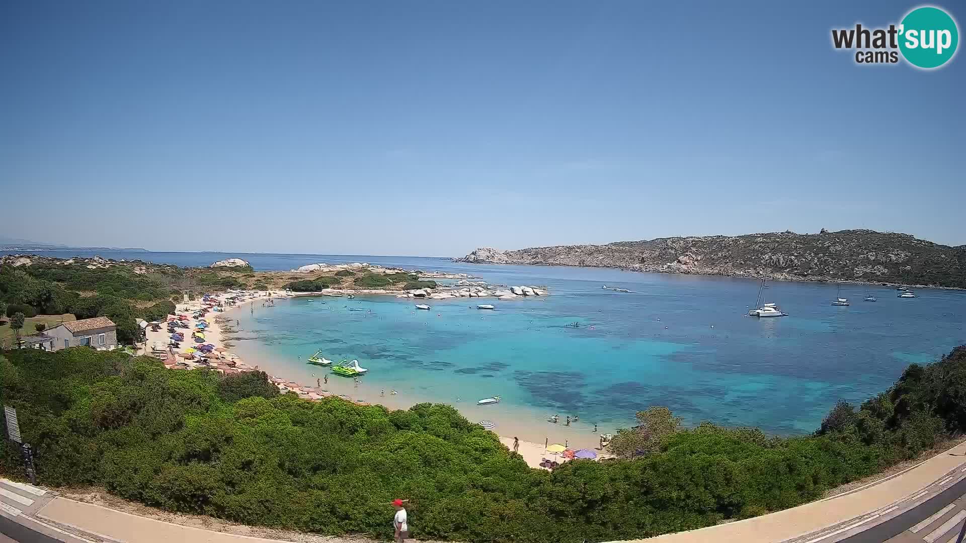 Webcam Rena di Levante – Live View from Capo Testa