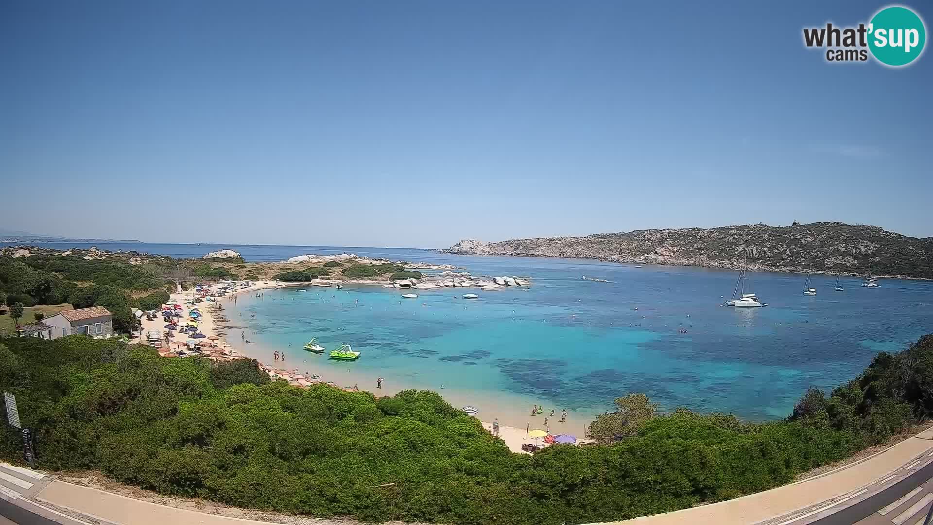 Webcam Rena di Levante – Vue en direct depuis Capo Testa