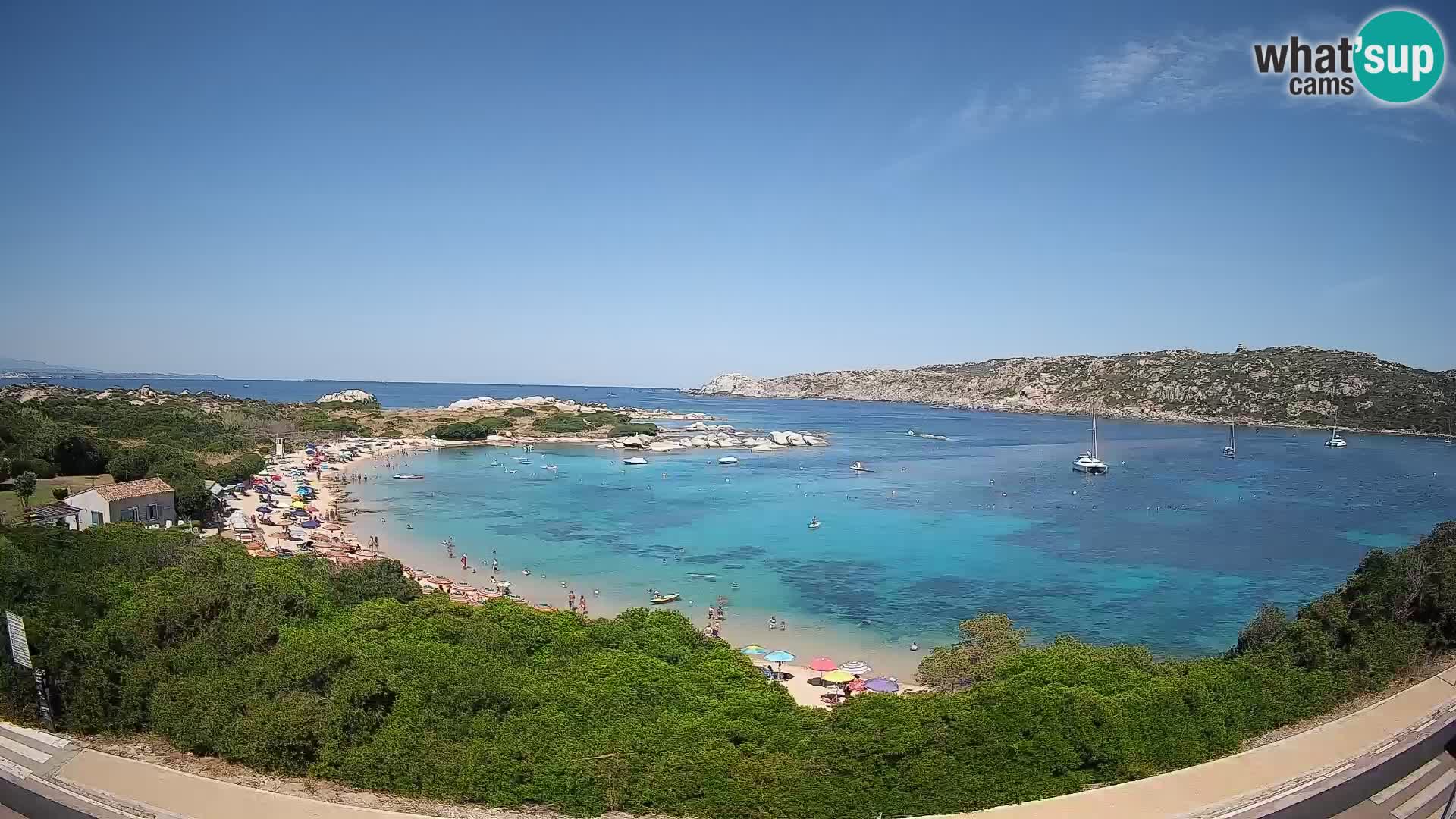 Webcam Rena di Levante – Vue en direct depuis Capo Testa