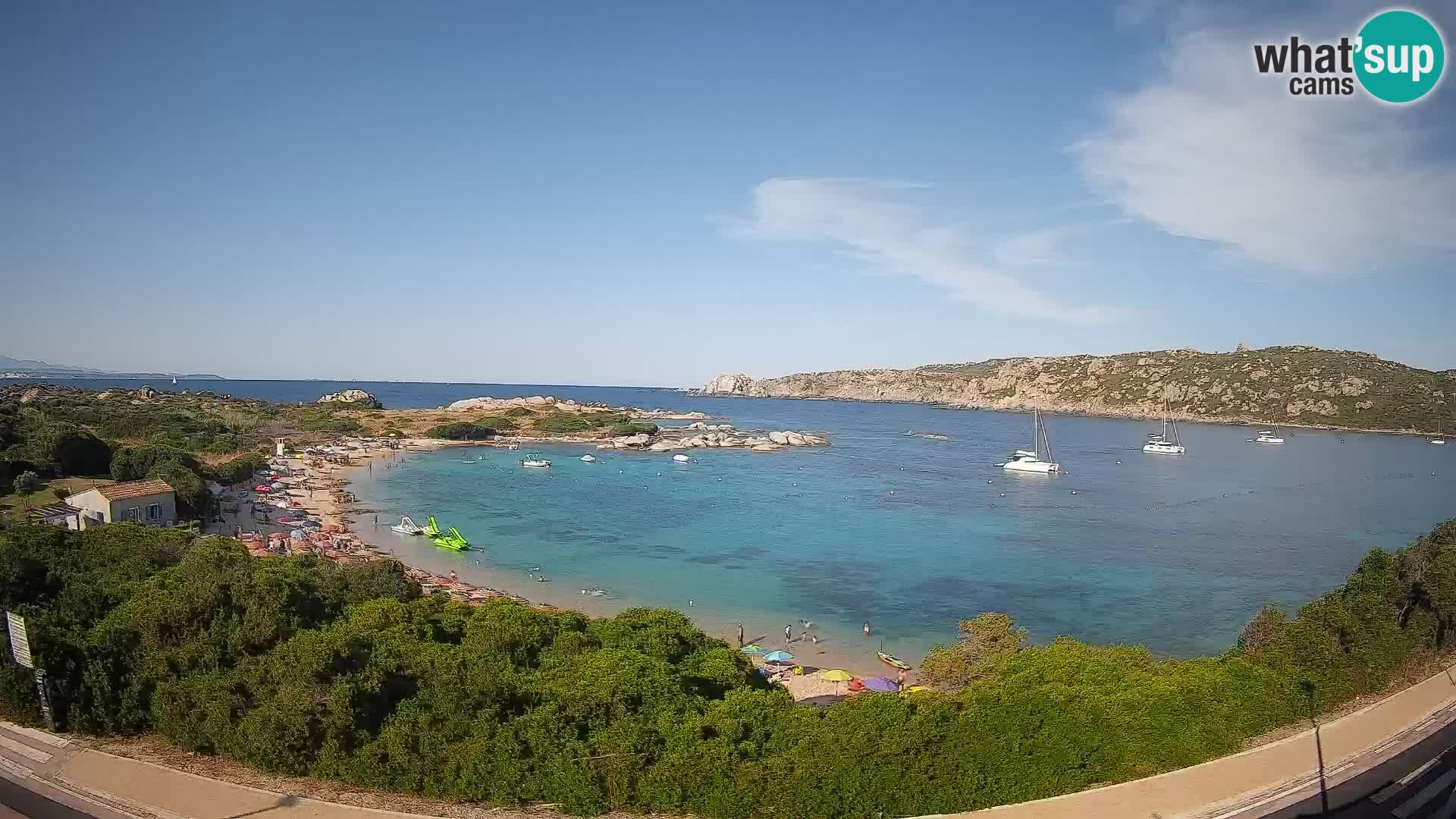 Webcam Rena di Levante – Vista live da Capo Testa