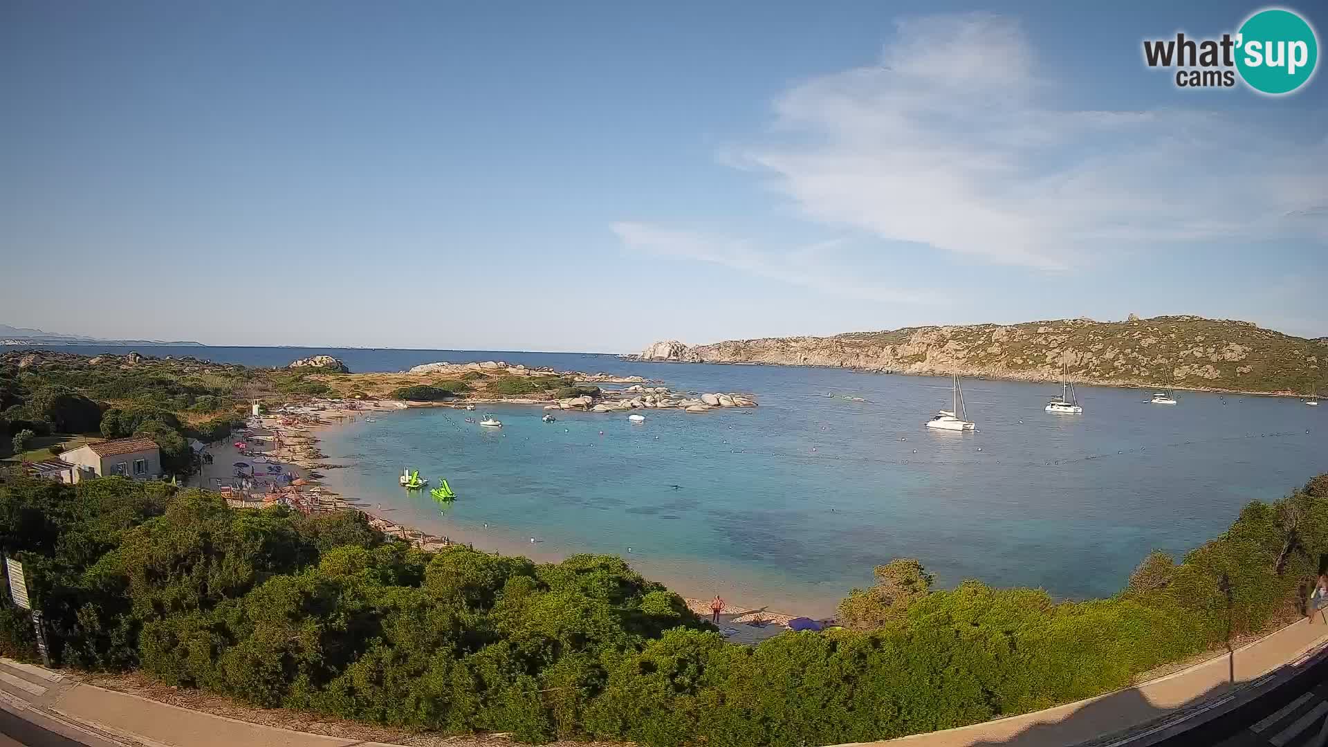 Webcam Rena di Levante – Vista live da Capo Testa