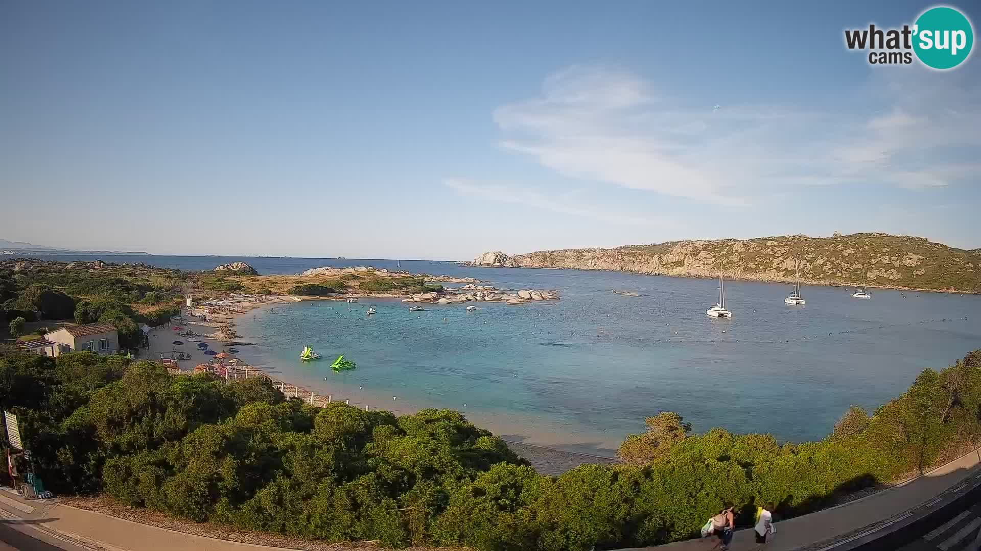 Webcam Rena di Levante – Vue en direct depuis Capo Testa