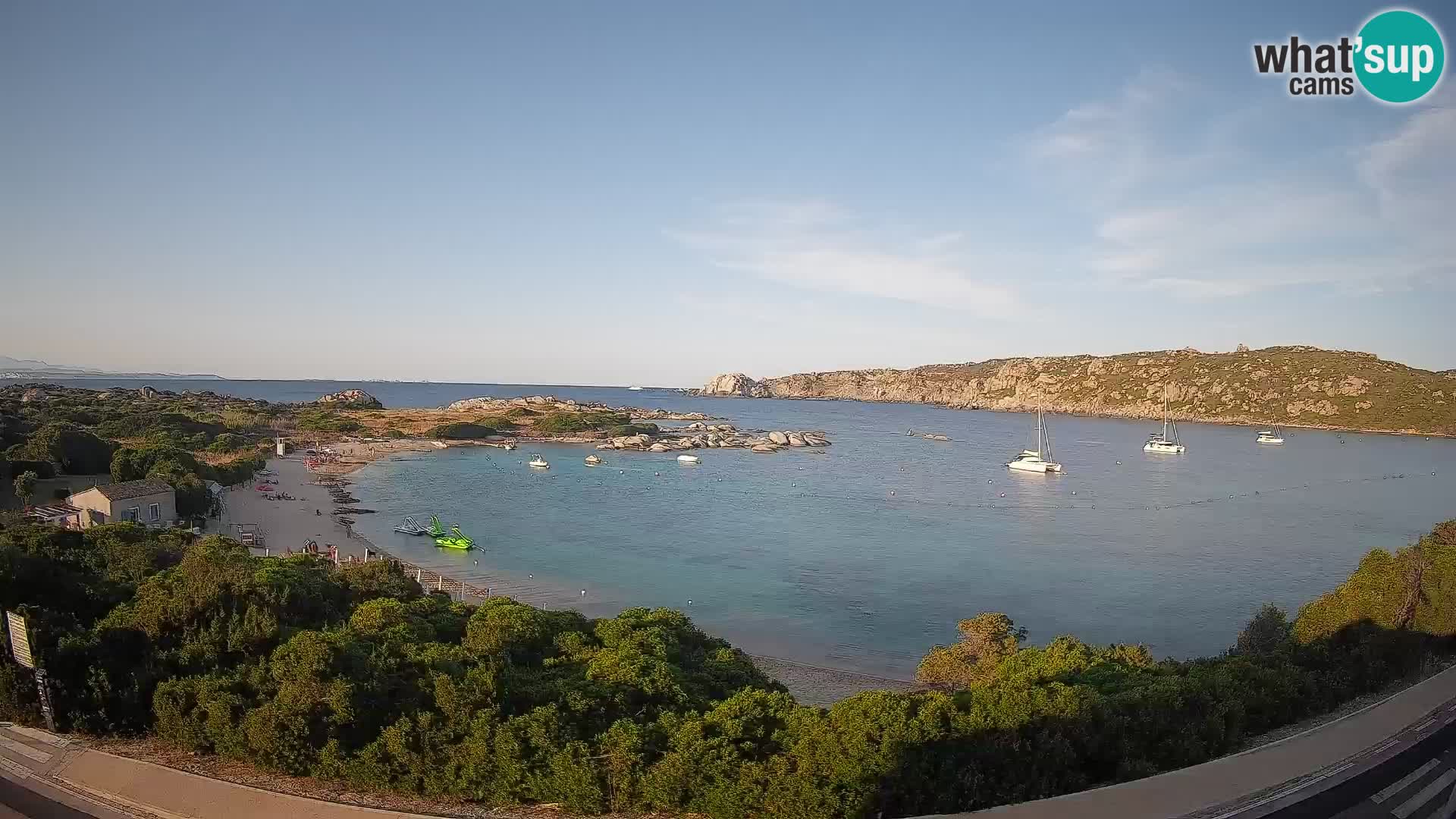 Webcam Rena di Levante – Live View from Capo Testa