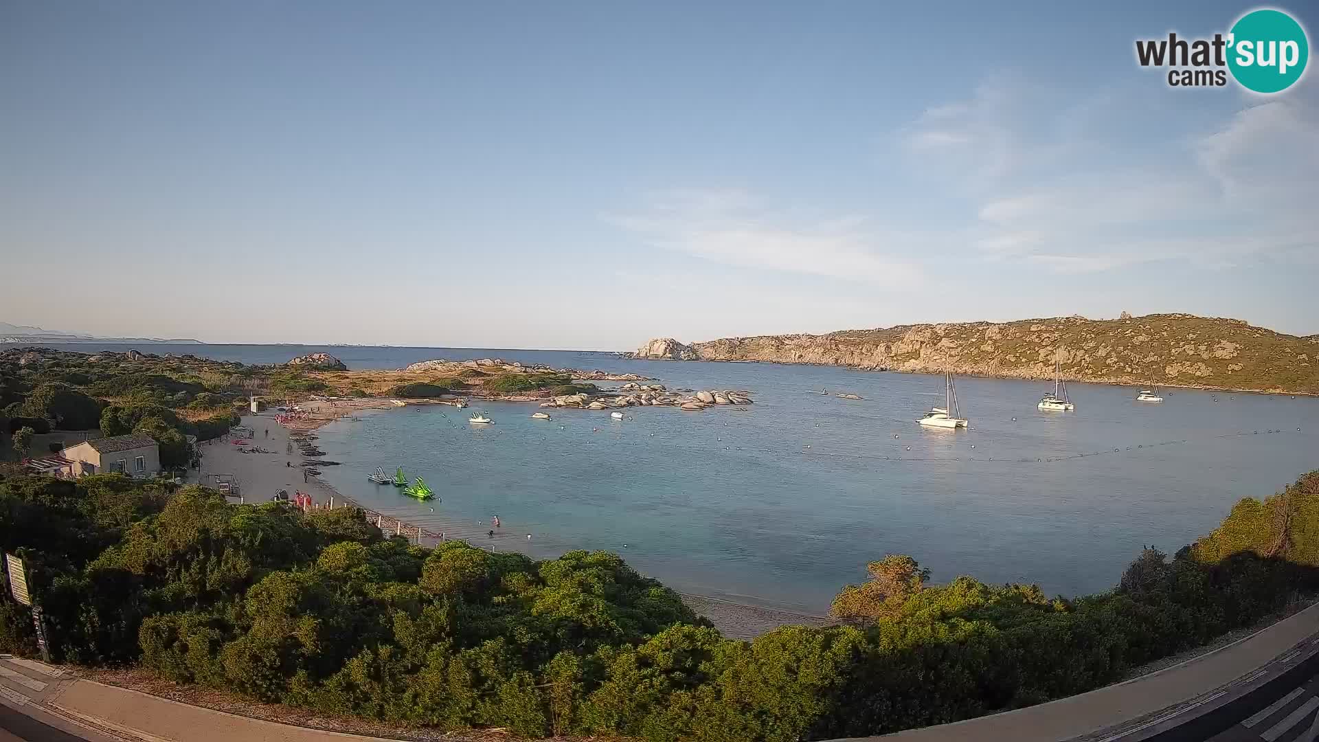 Webcam Rena di Levante – Vue en direct depuis Capo Testa