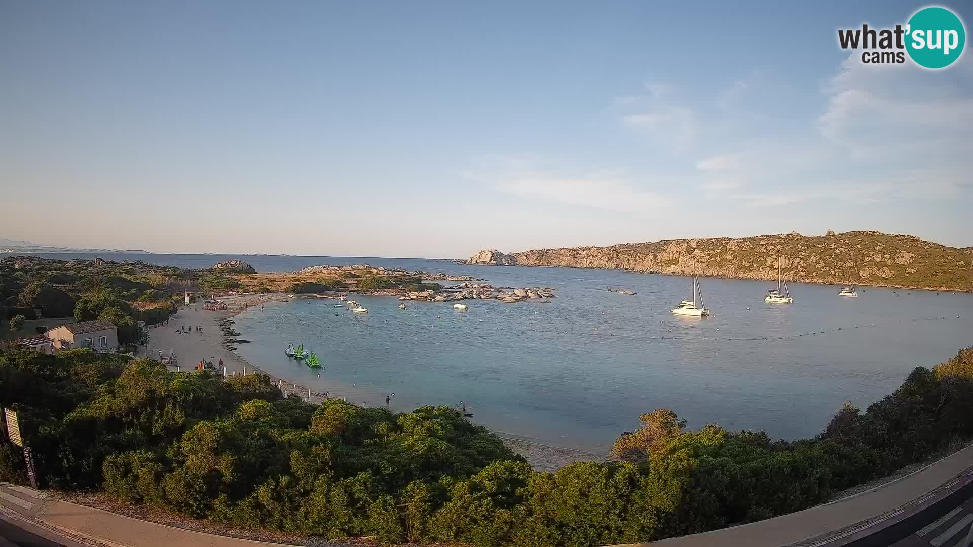 Webcam Rena di Levante – Vue en direct depuis Capo Testa