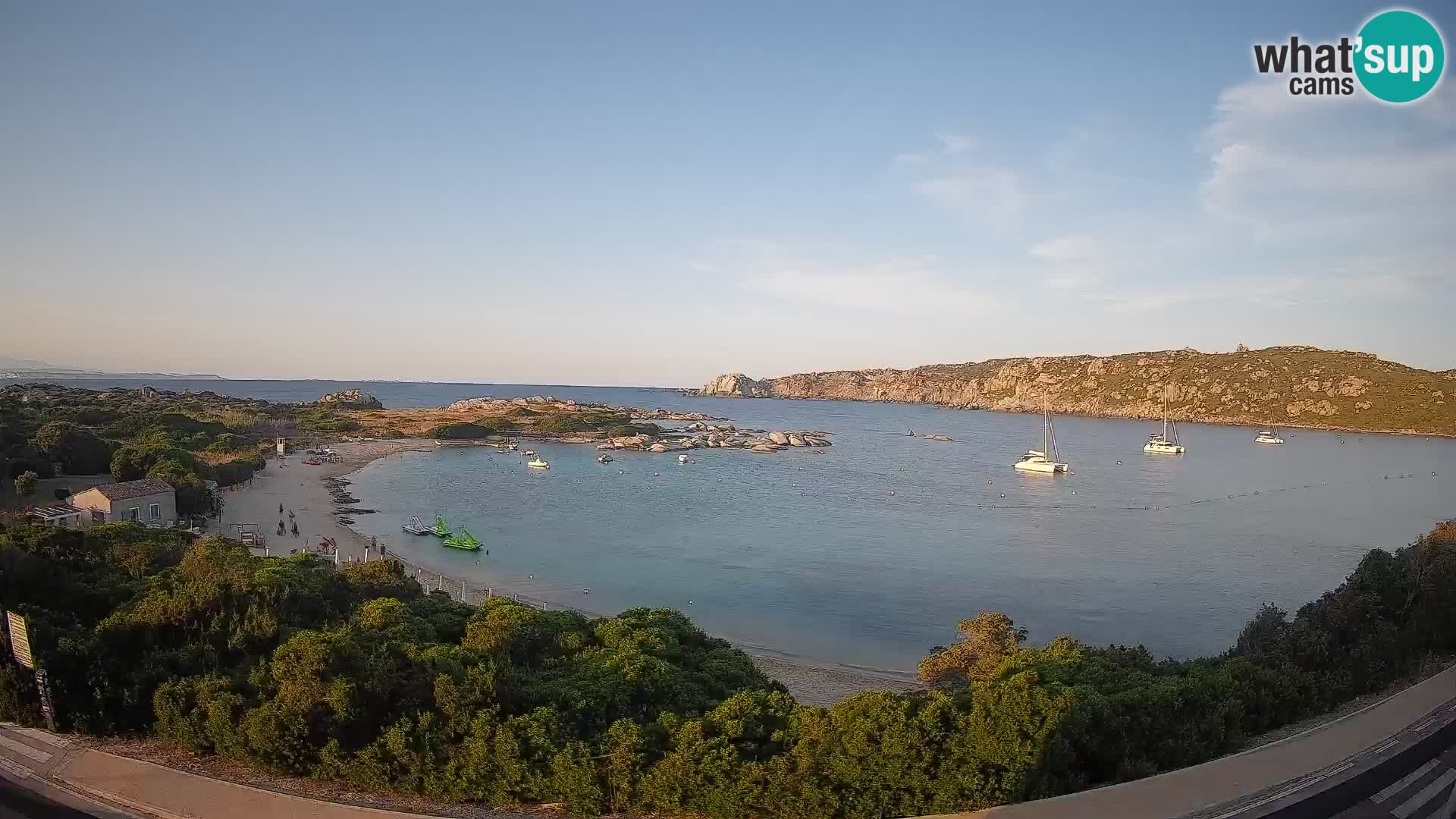 Webcam Rena di Levante – Vista live da Capo Testa