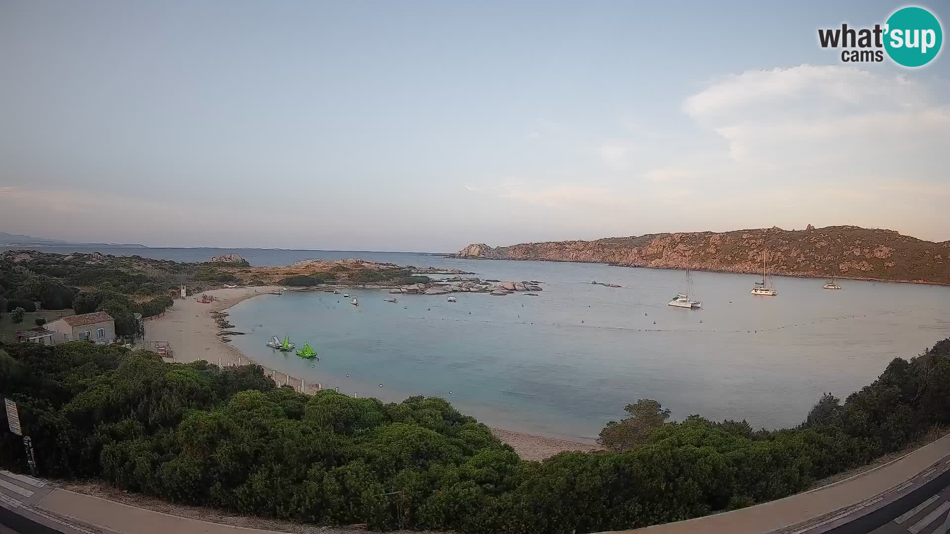Webcam Rena di Levante – Live View from Capo Testa