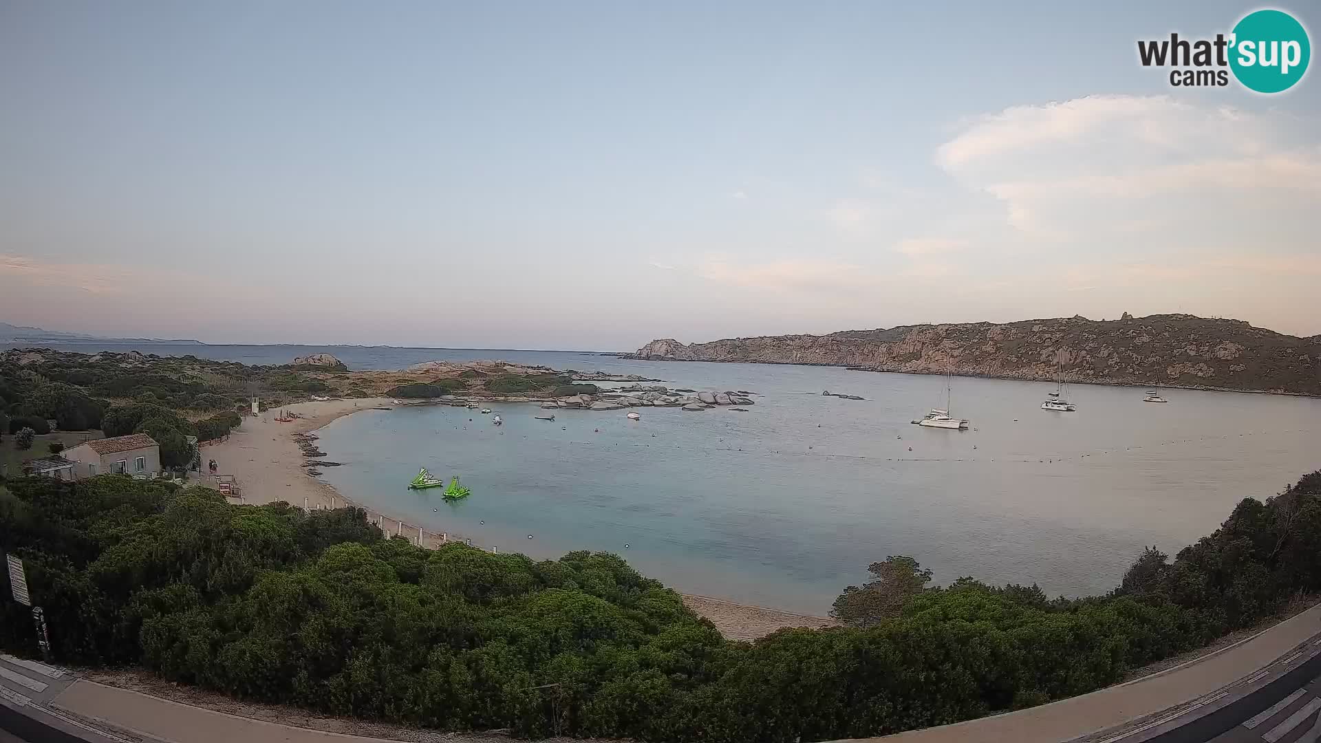 Spletna kamera Rena di Levante – Pogled v živo na Capo Testa