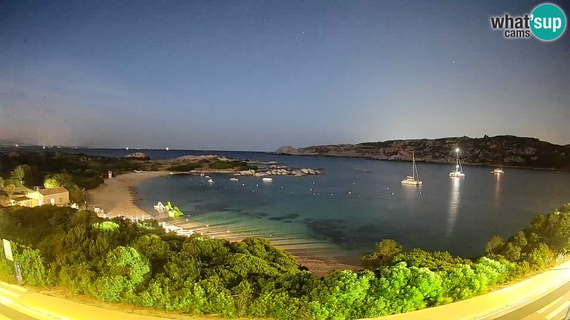 Webcam Rena di Levante – Live View from Capo Testa