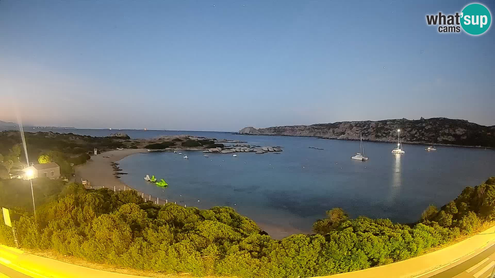 Webcam Rena di Levante – Live View from Capo Testa