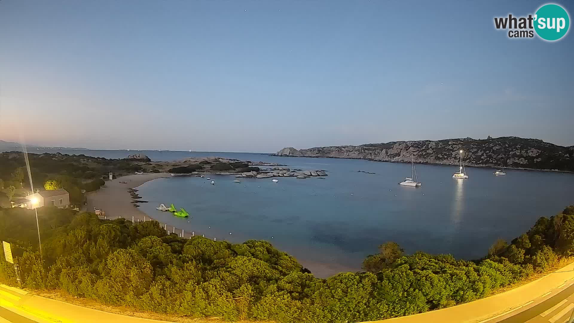 Web kamera Rena di Levante – Pogled uživo s Capo Testa