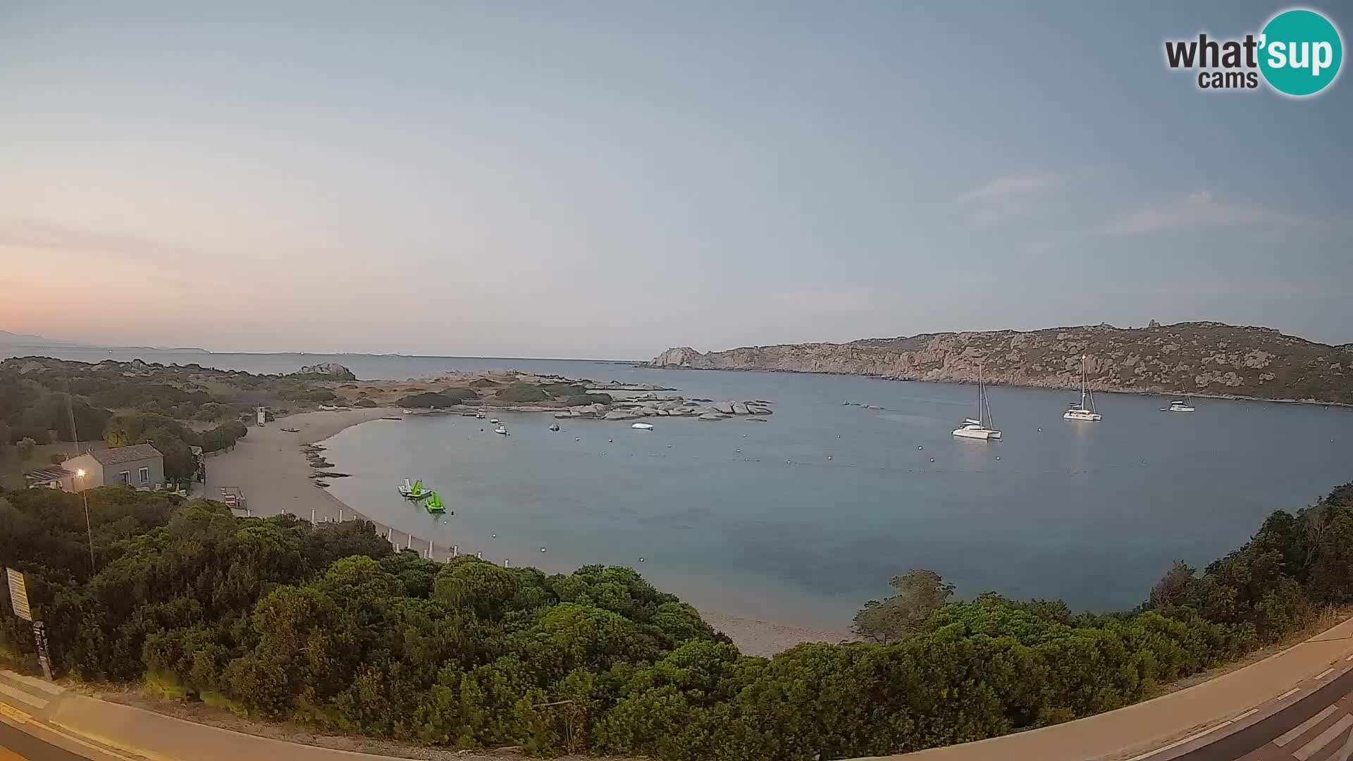 Spletna kamera Rena di Levante – Pogled v živo na Capo Testa