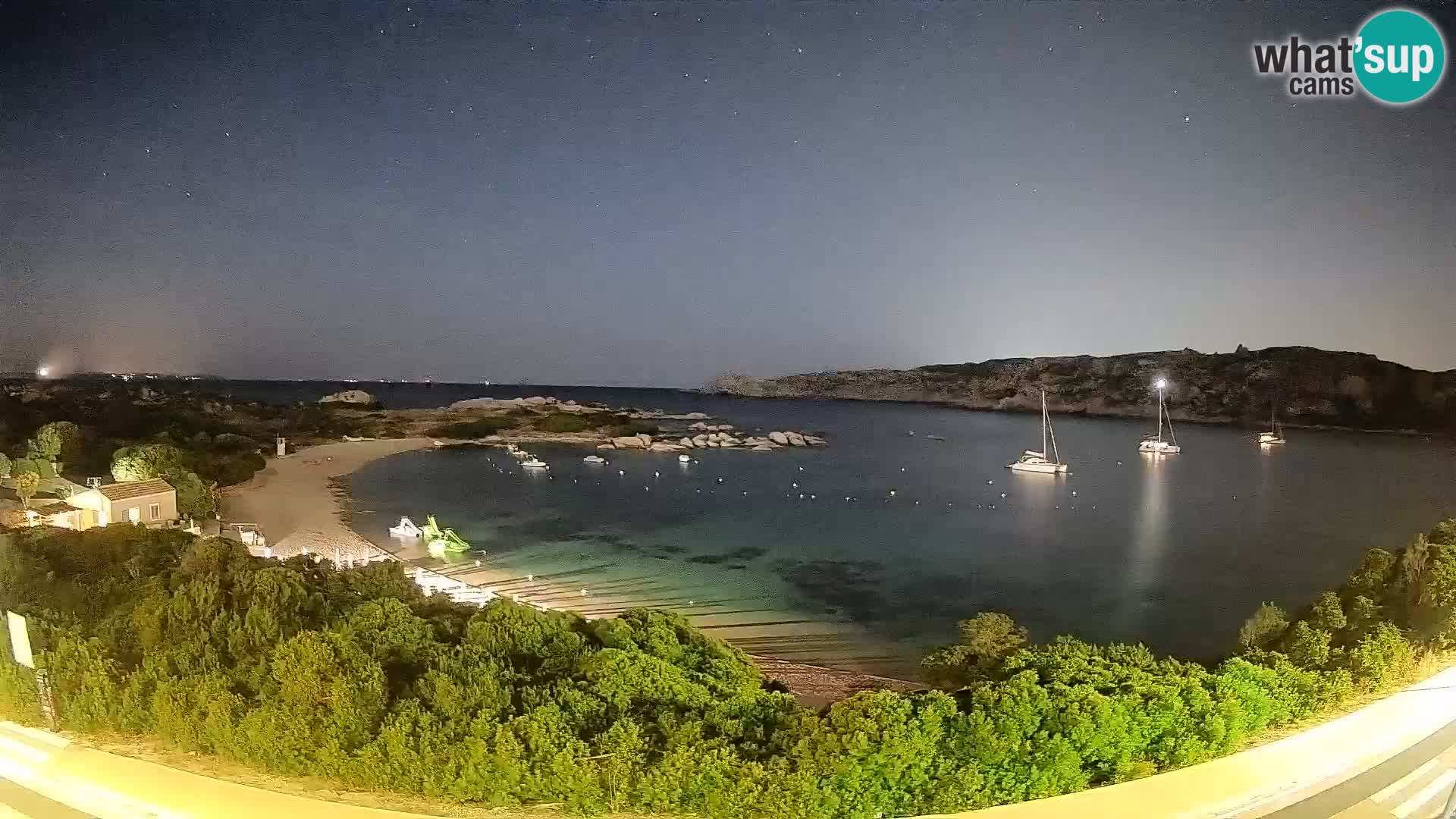 Webcam Rena di Levante – Live View from Capo Testa