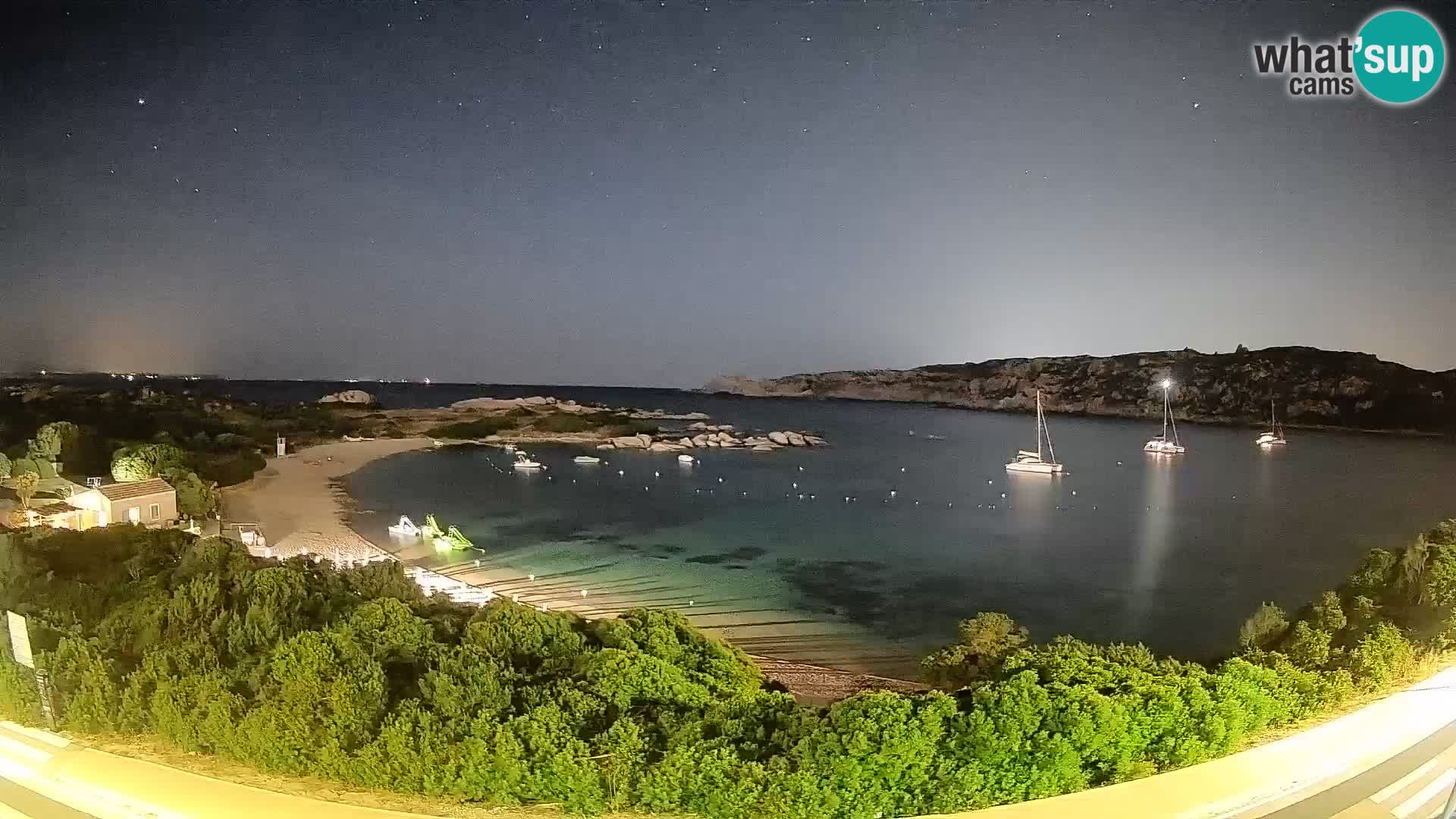 Webcam Rena di Levante – Live View from Capo Testa