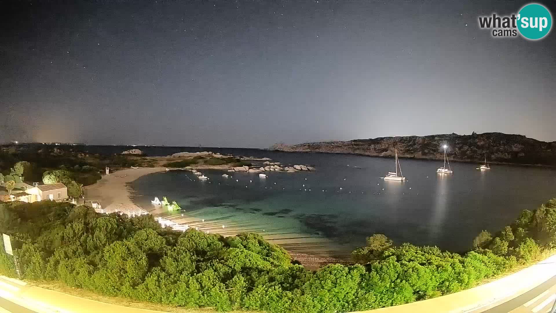 Webcam Rena di Levante – Live View from Capo Testa