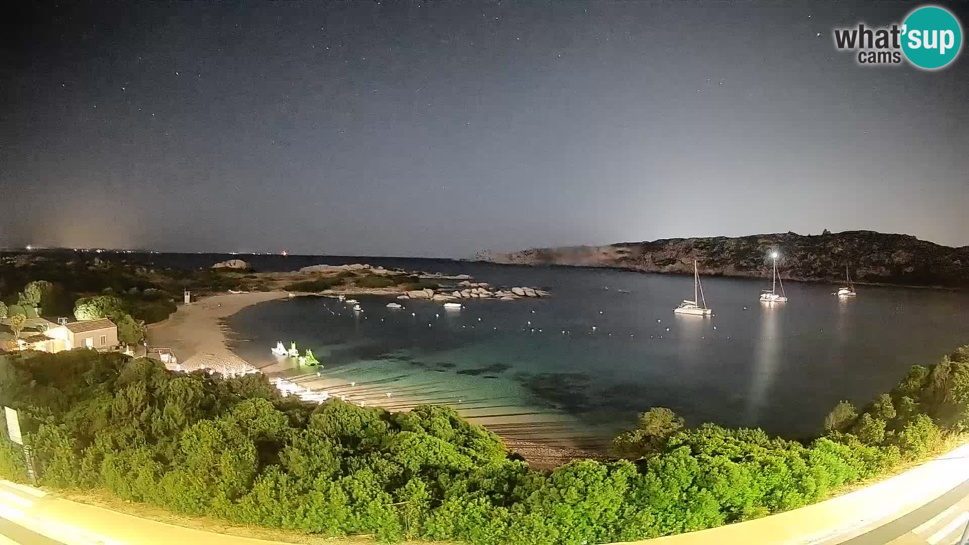 Spletna kamera Rena di Levante – Pogled v živo na Capo Testa