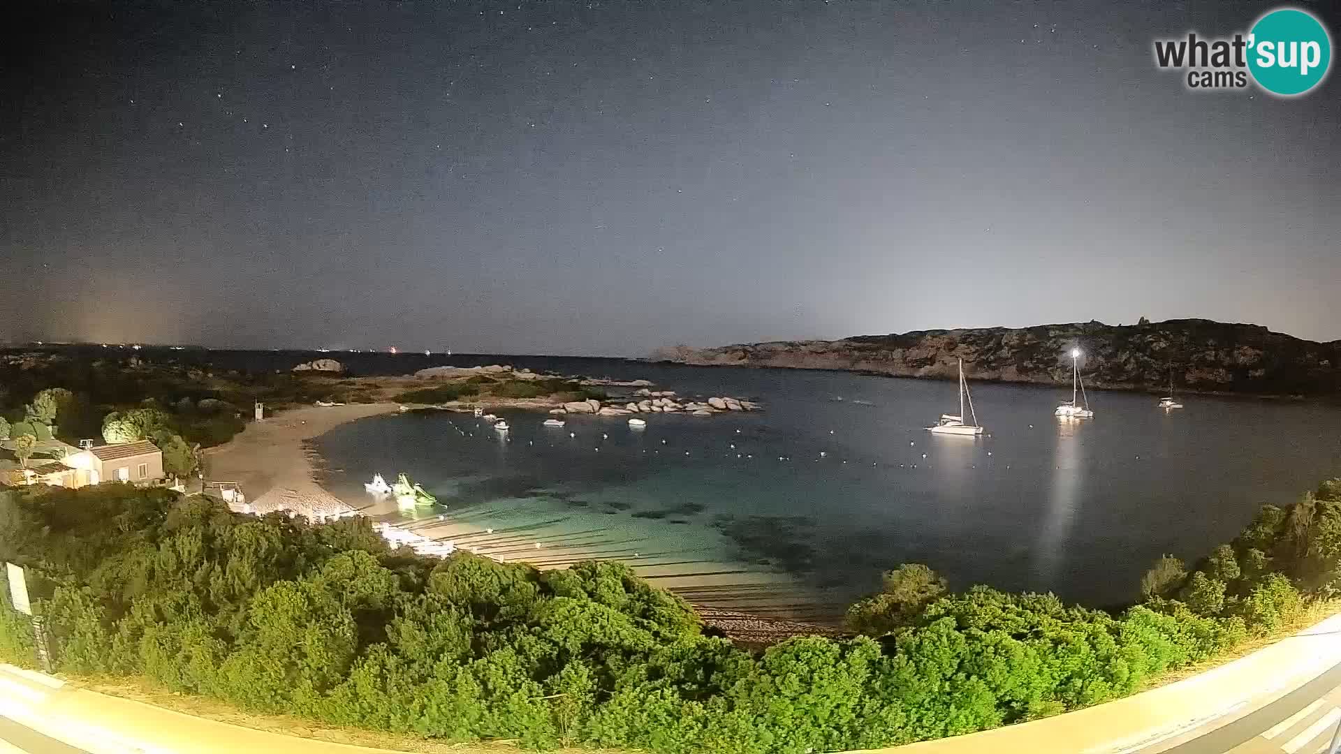 Webcam Rena di Levante – Live View from Capo Testa