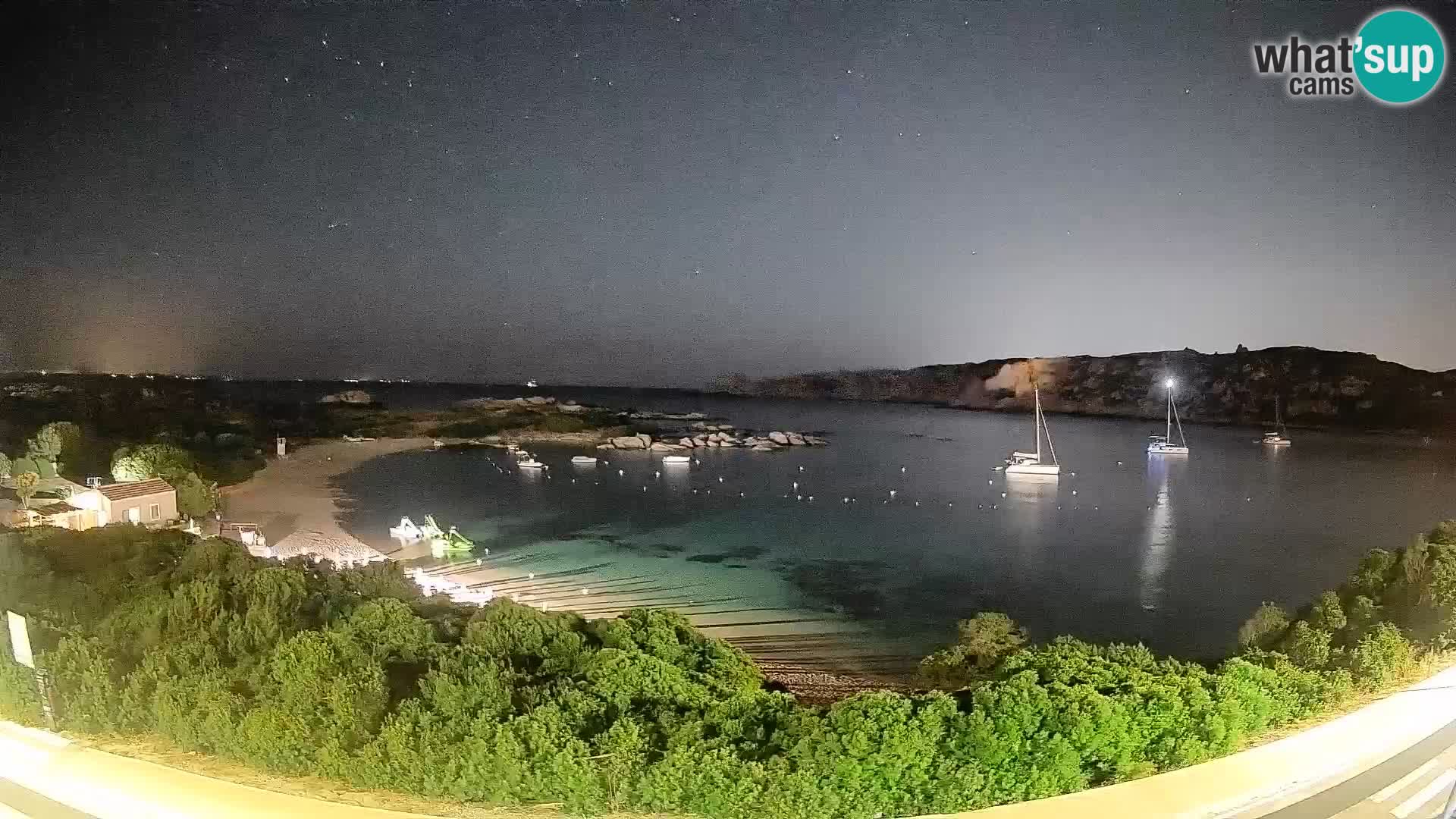 Webcam Rena di Levante – Live View from Capo Testa