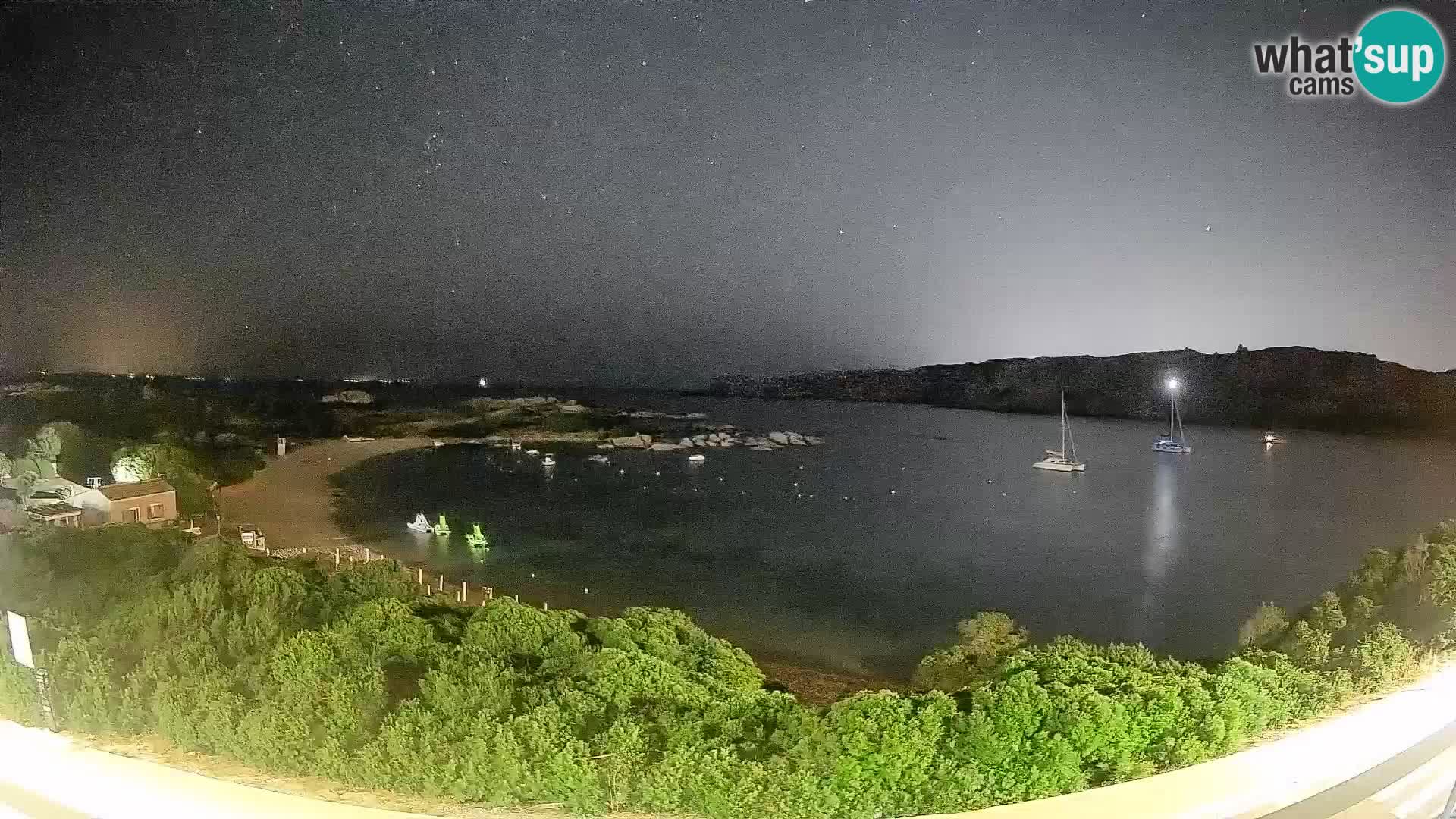 Webcam Rena di Levante – Live View from Capo Testa