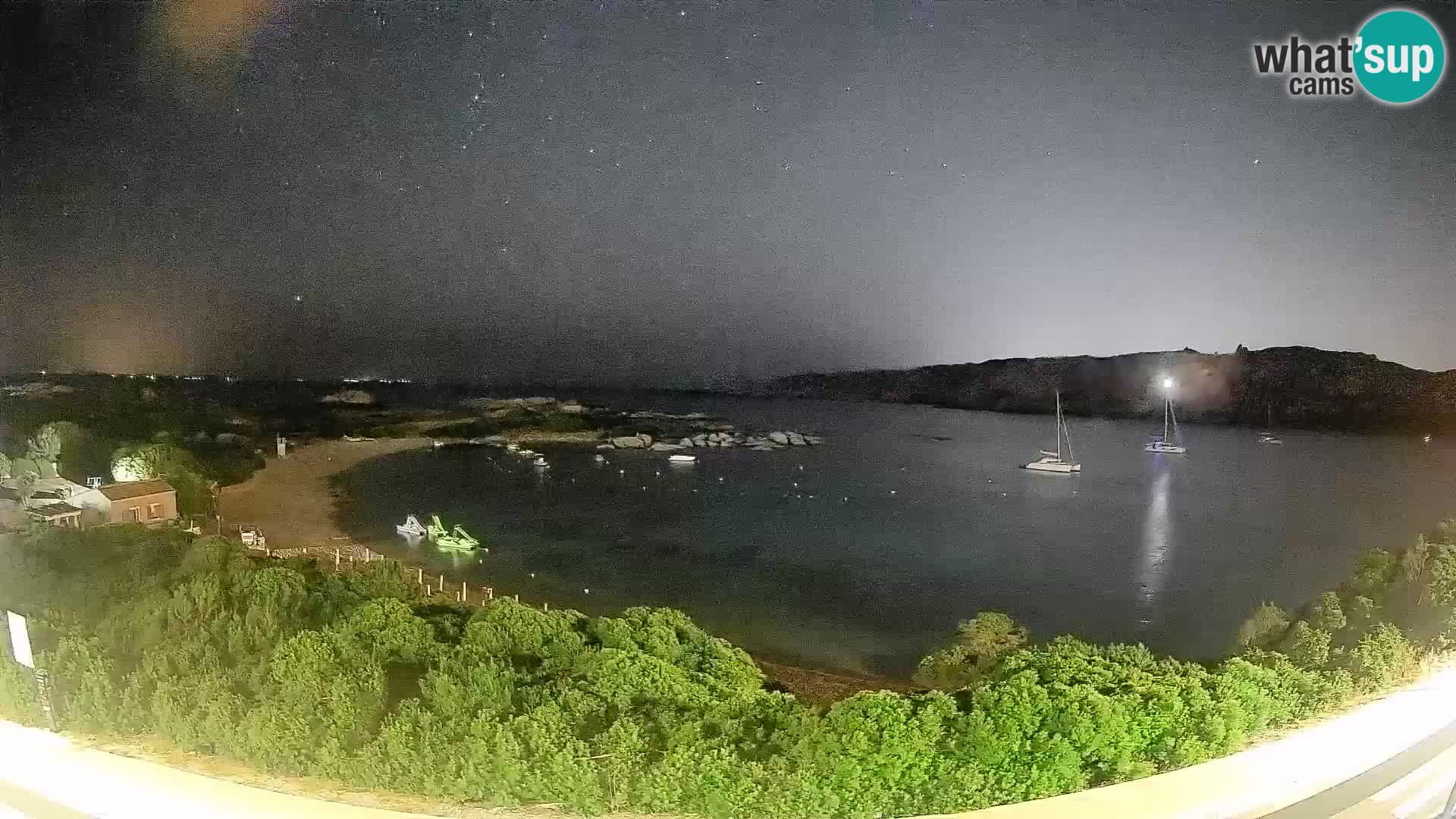 Webcam Rena di Levante – Live View from Capo Testa