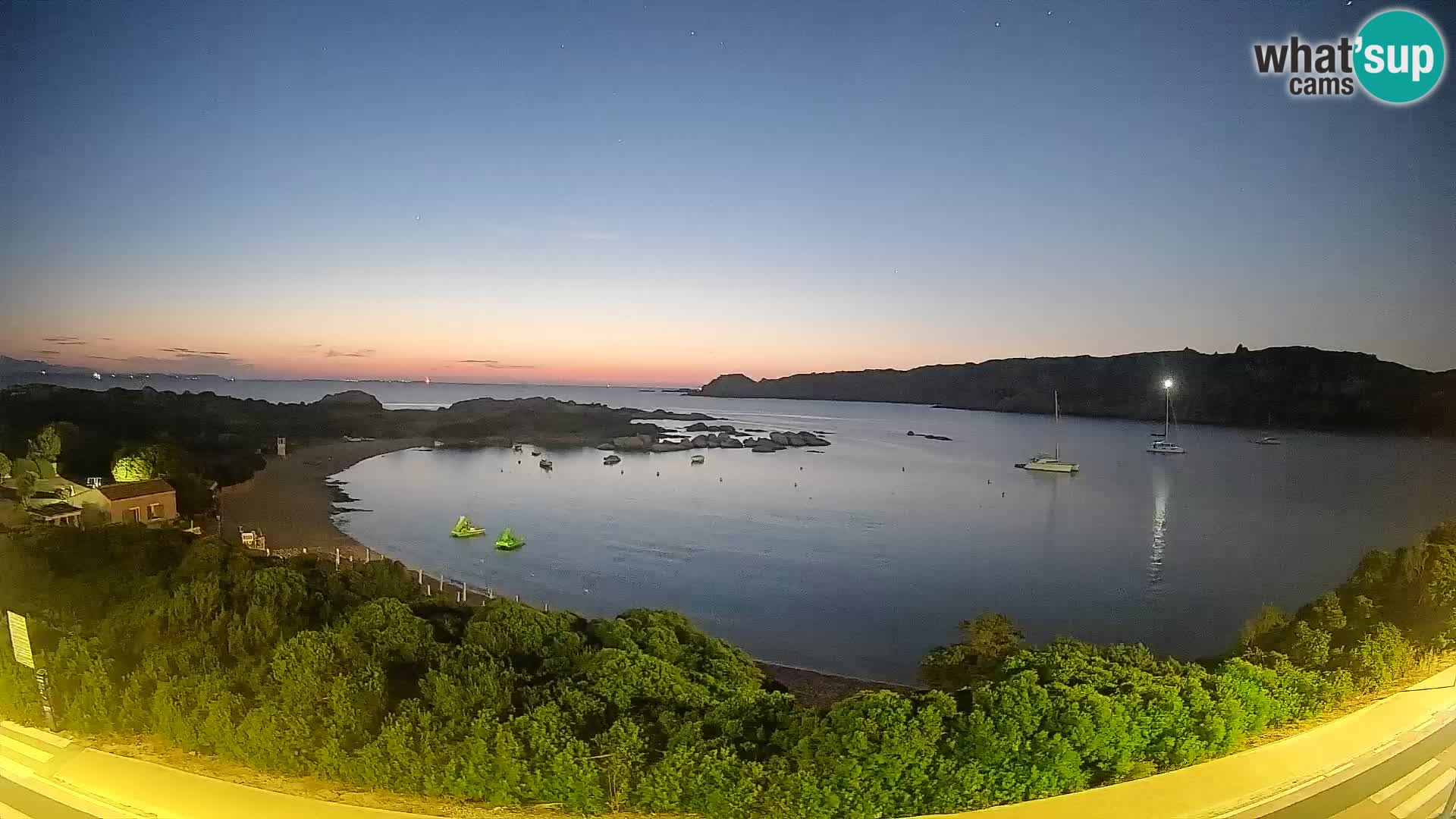 Webcam Rena di Levante – Live View from Capo Testa