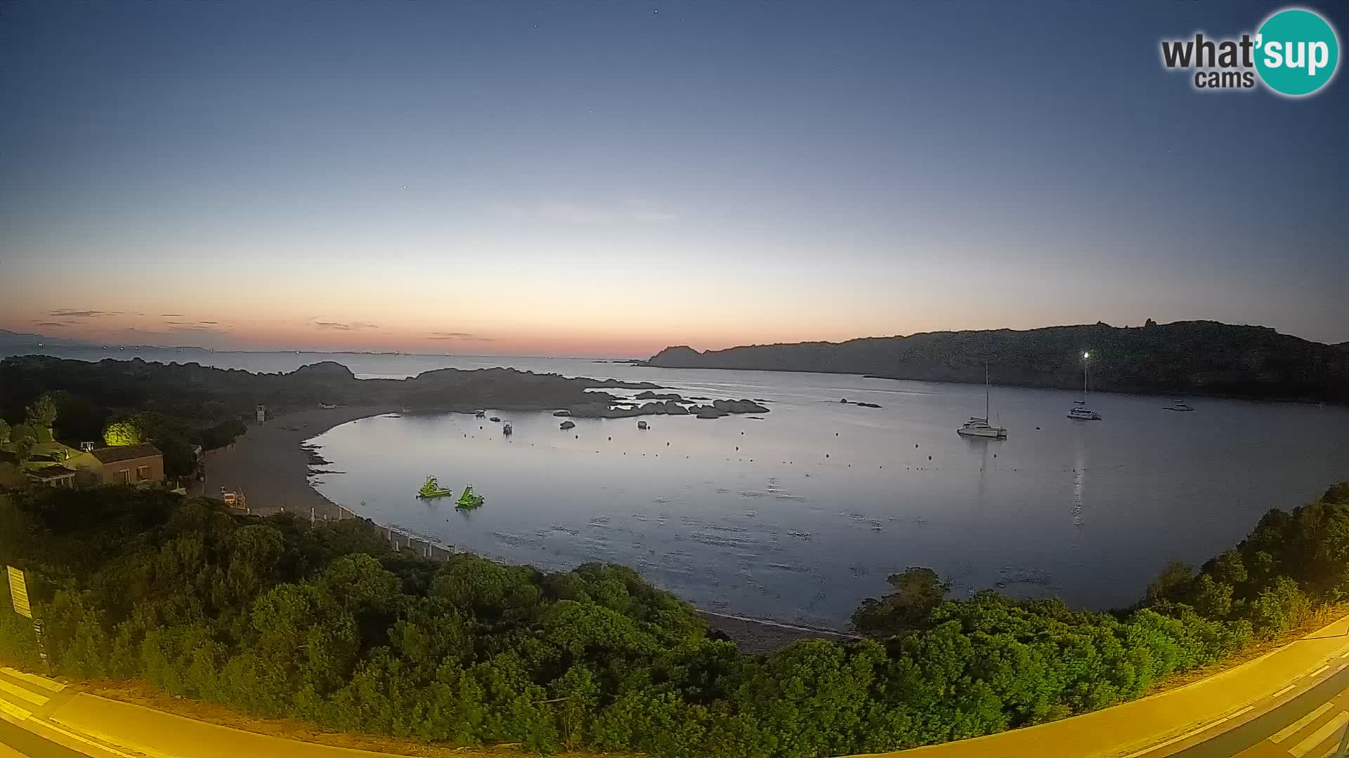 Webcam Rena di Levante – Vue en direct depuis Capo Testa