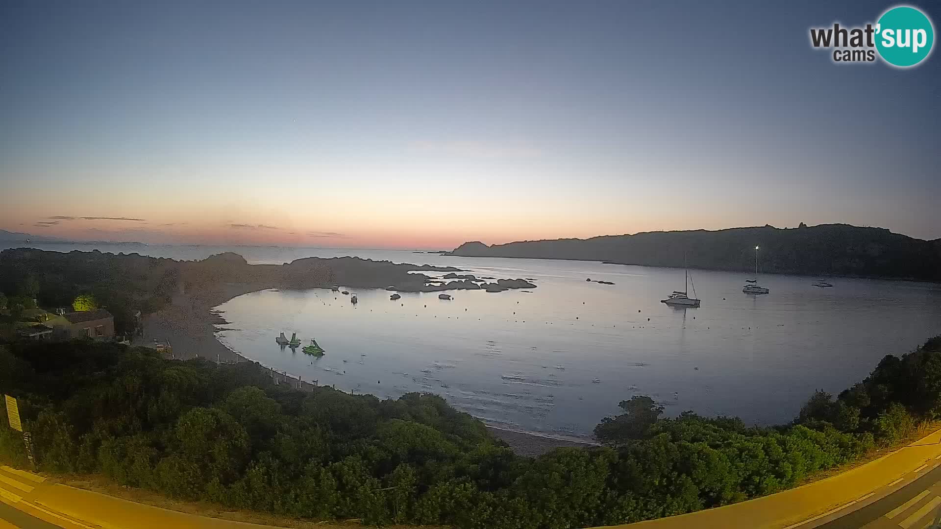Webcam Rena di Levante – Live View from Capo Testa
