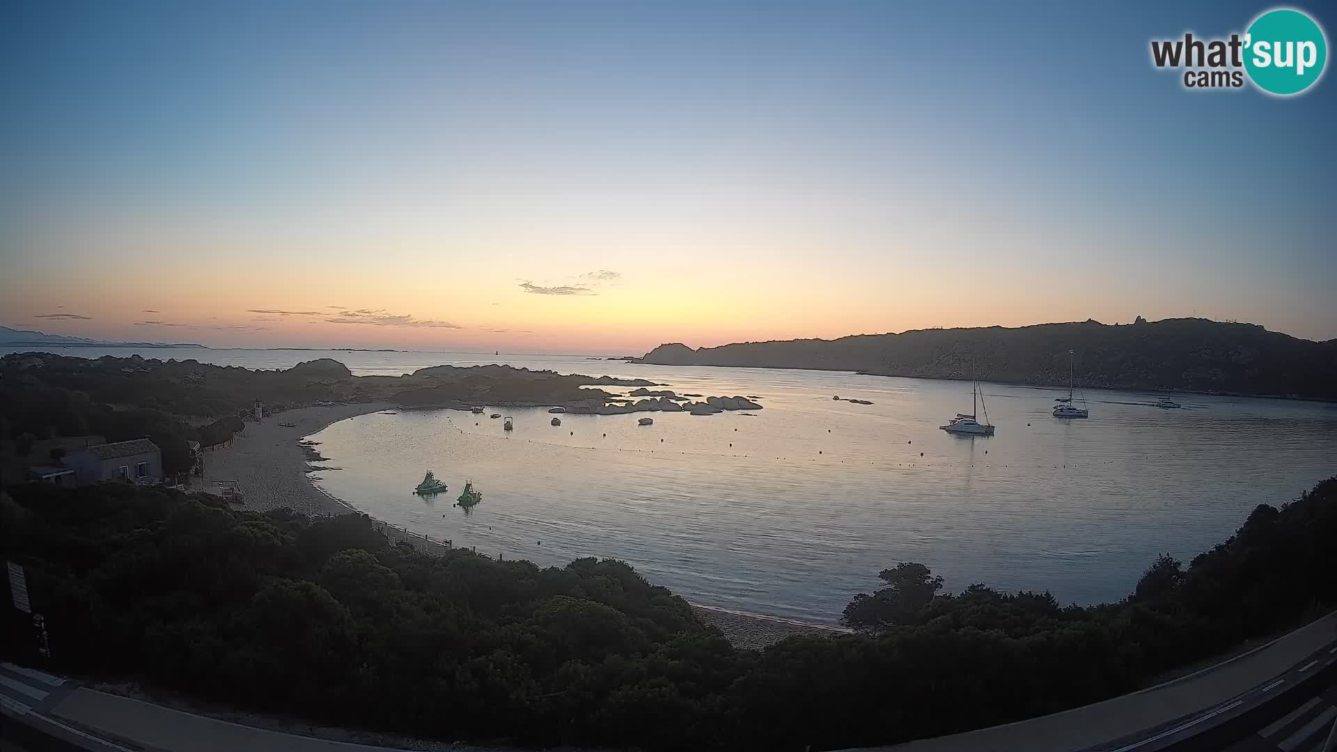 Webcam Rena di Levante – Live View from Capo Testa