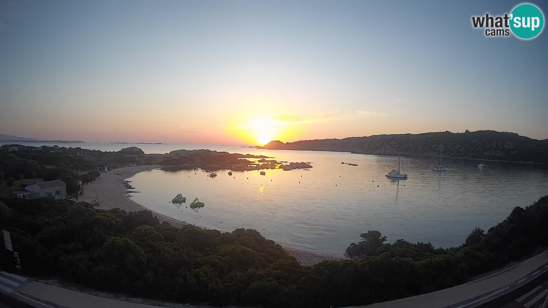 Webcam Rena di Levante – Live View from Capo Testa
