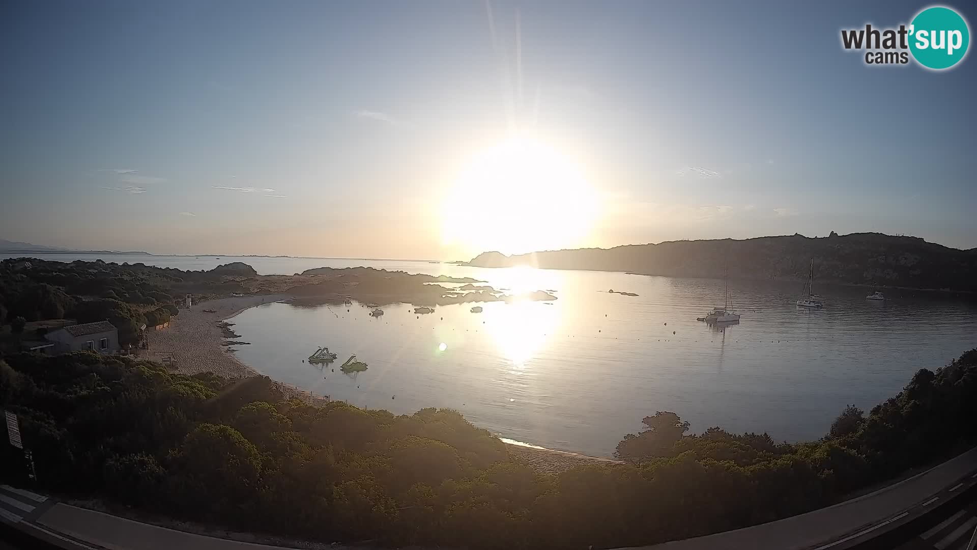 Webcam Rena di Levante – Vista en directo desde Capo Testa