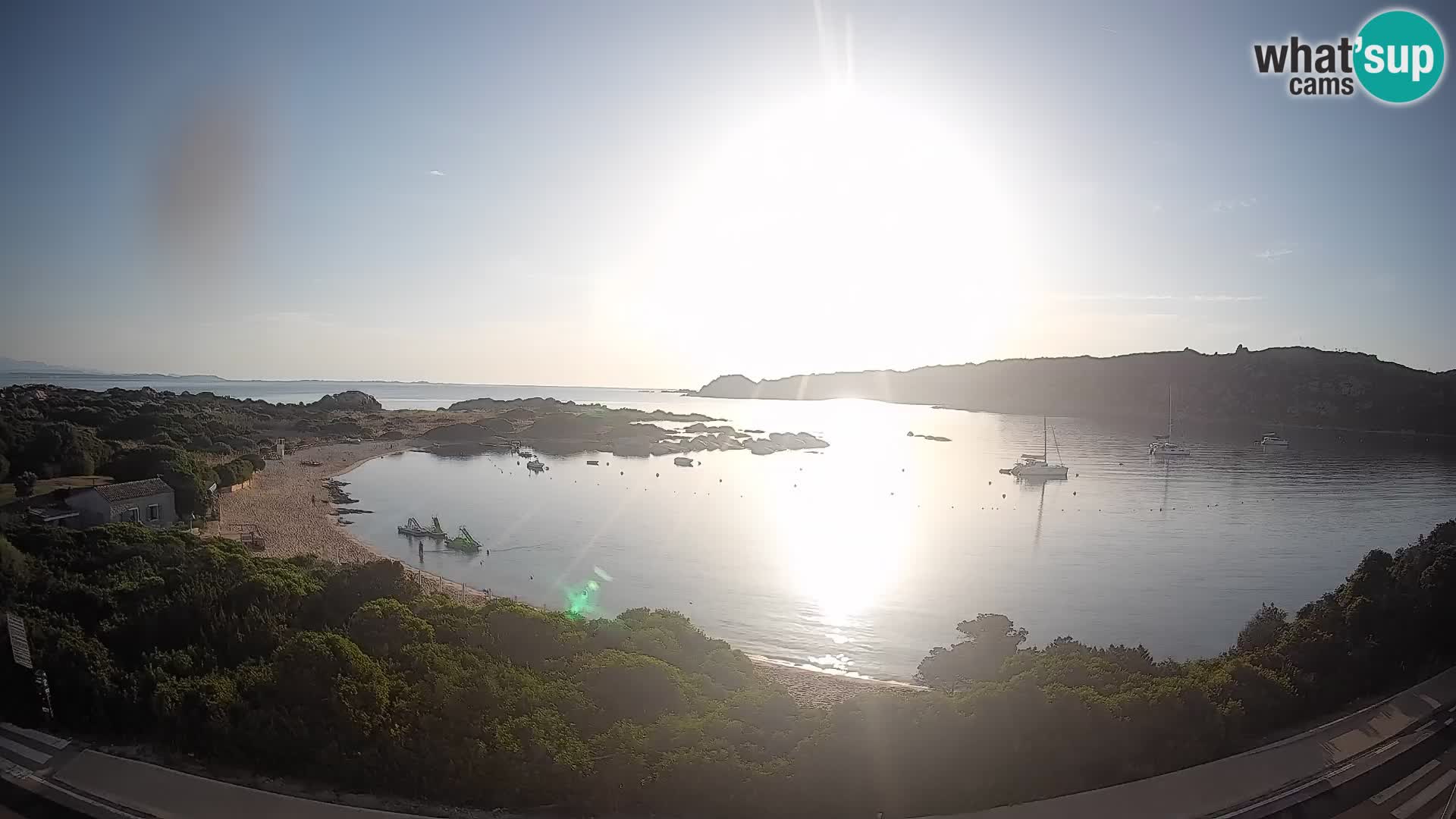 Webcam Rena di Levante – Vista live da Capo Testa