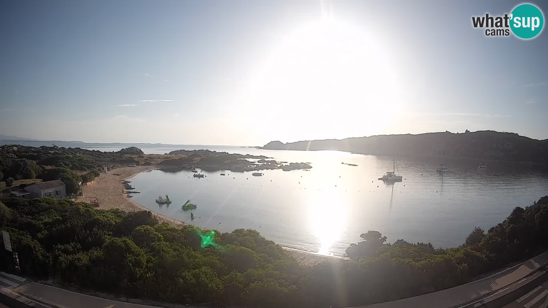 Webcam Rena di Levante – Vista live da Capo Testa