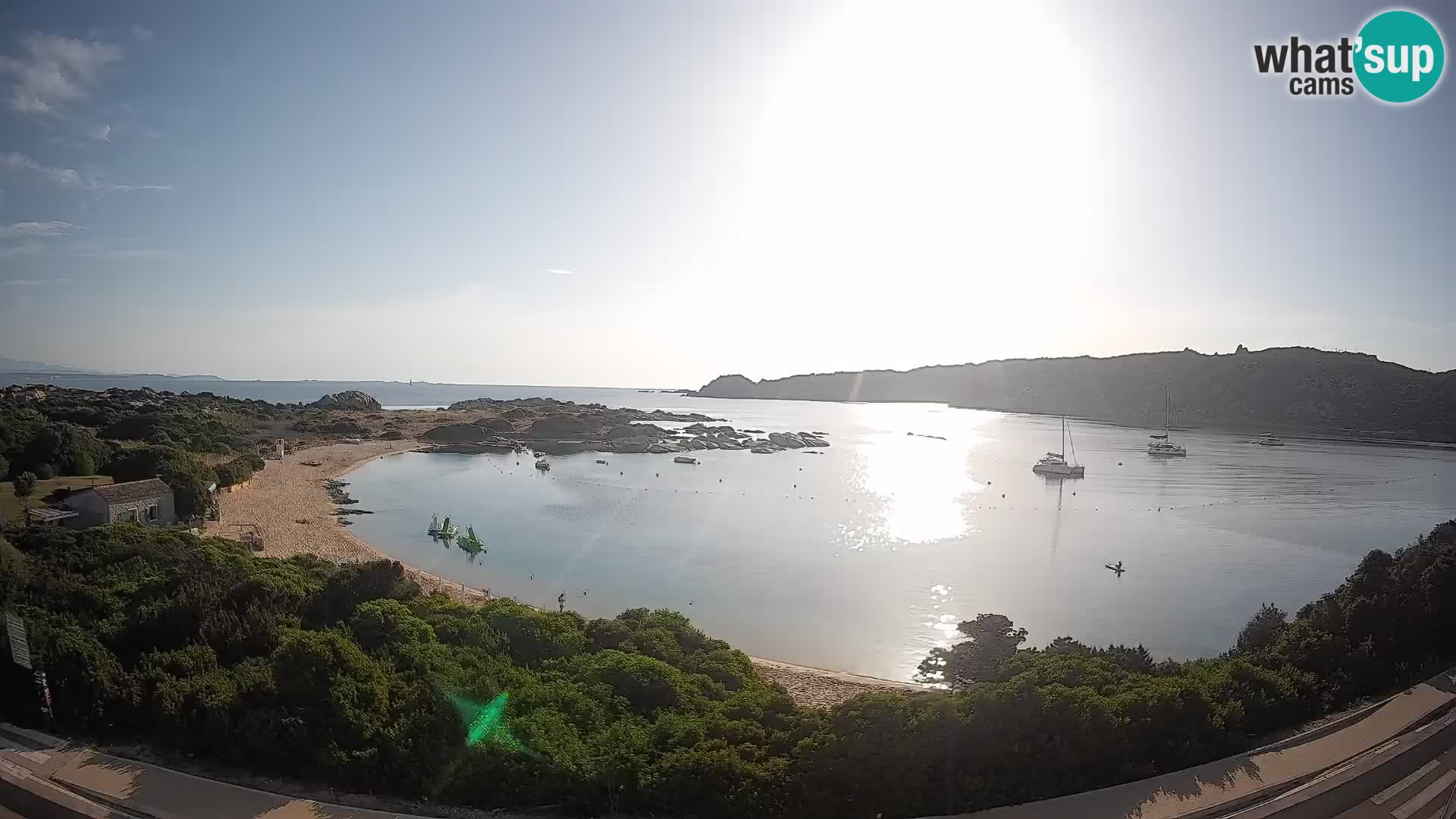 Webcam Rena di Levante – Vista en directo desde Capo Testa