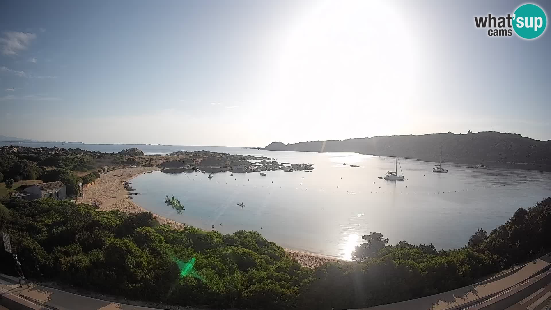 Webcam Rena di Levante – Vista en directo desde Capo Testa